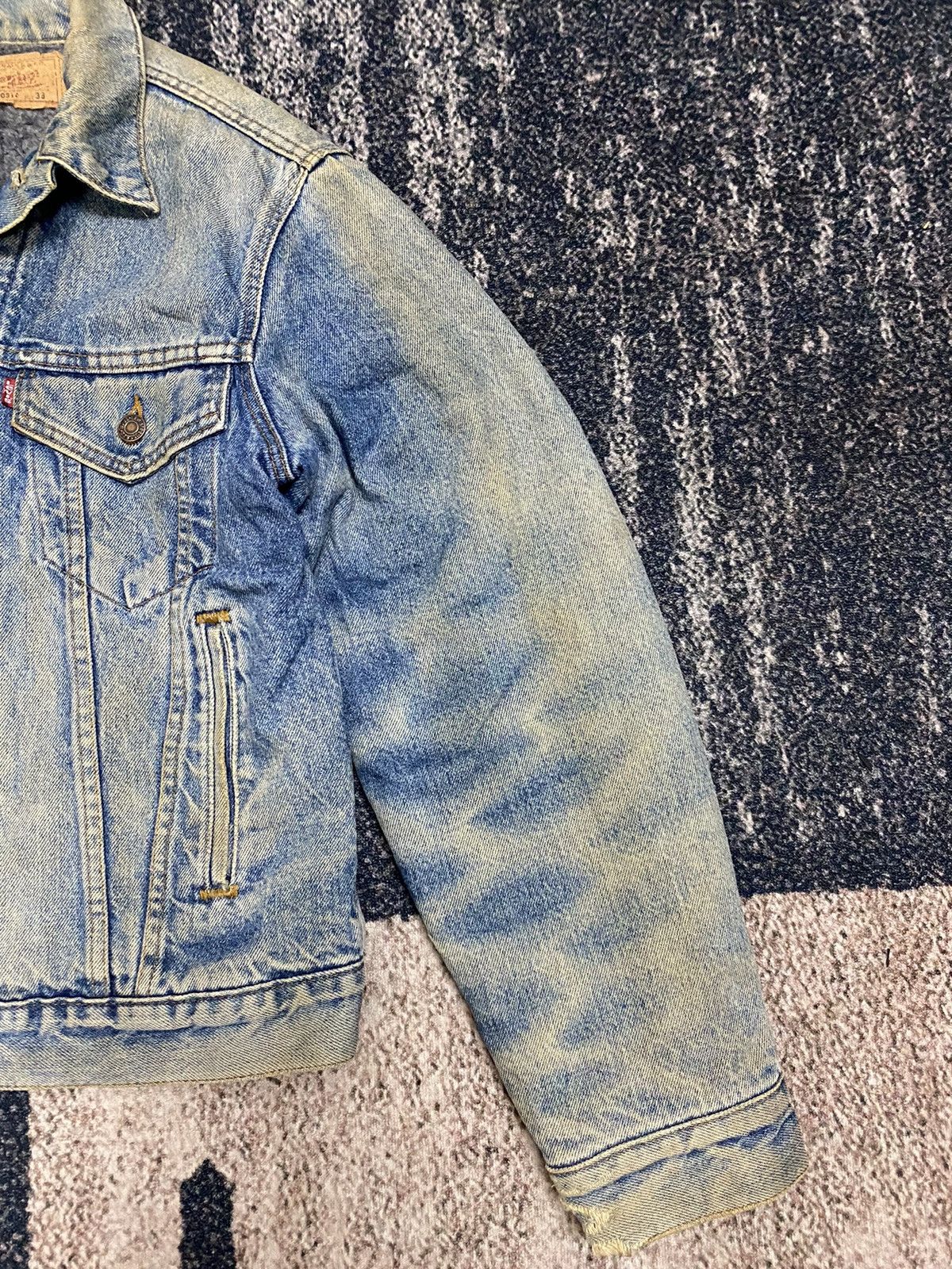 Levi's Vintage Clothing Vintage 80s Levi’s Sherpa Trucker Distressed Jacket Size US M / EU 48-50 / 2 - 3 Thumbnail