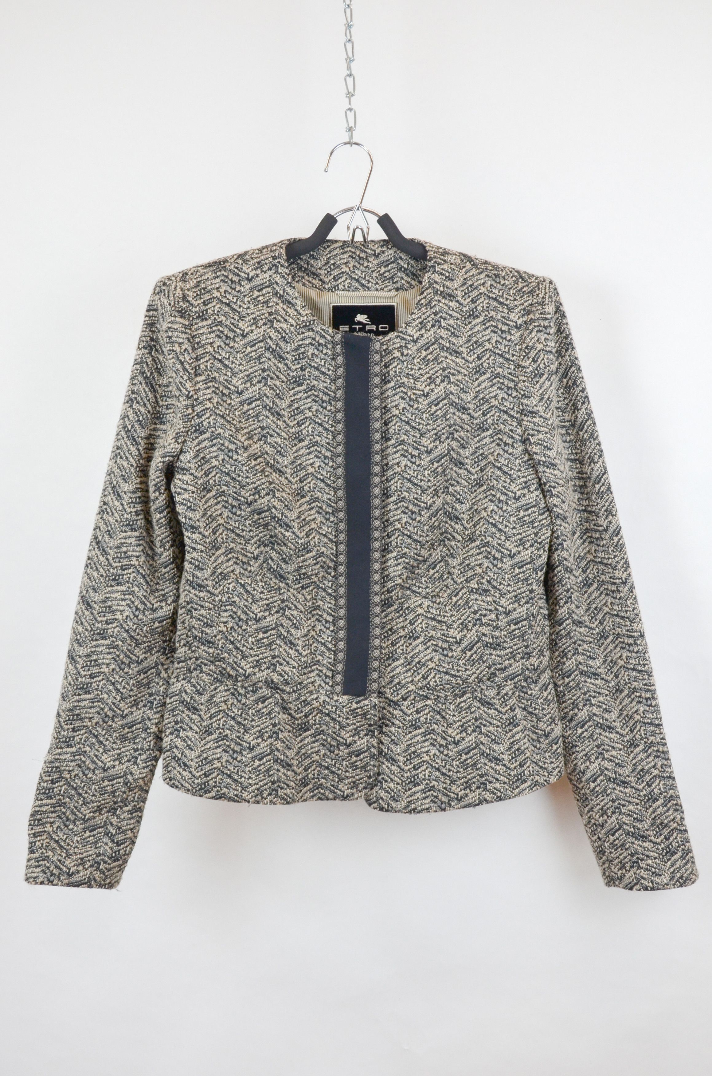Etro Etro Vintage Tailored Italian Blazer size 46 Size L / US 10 / IT 46 - 1 Thumbnail