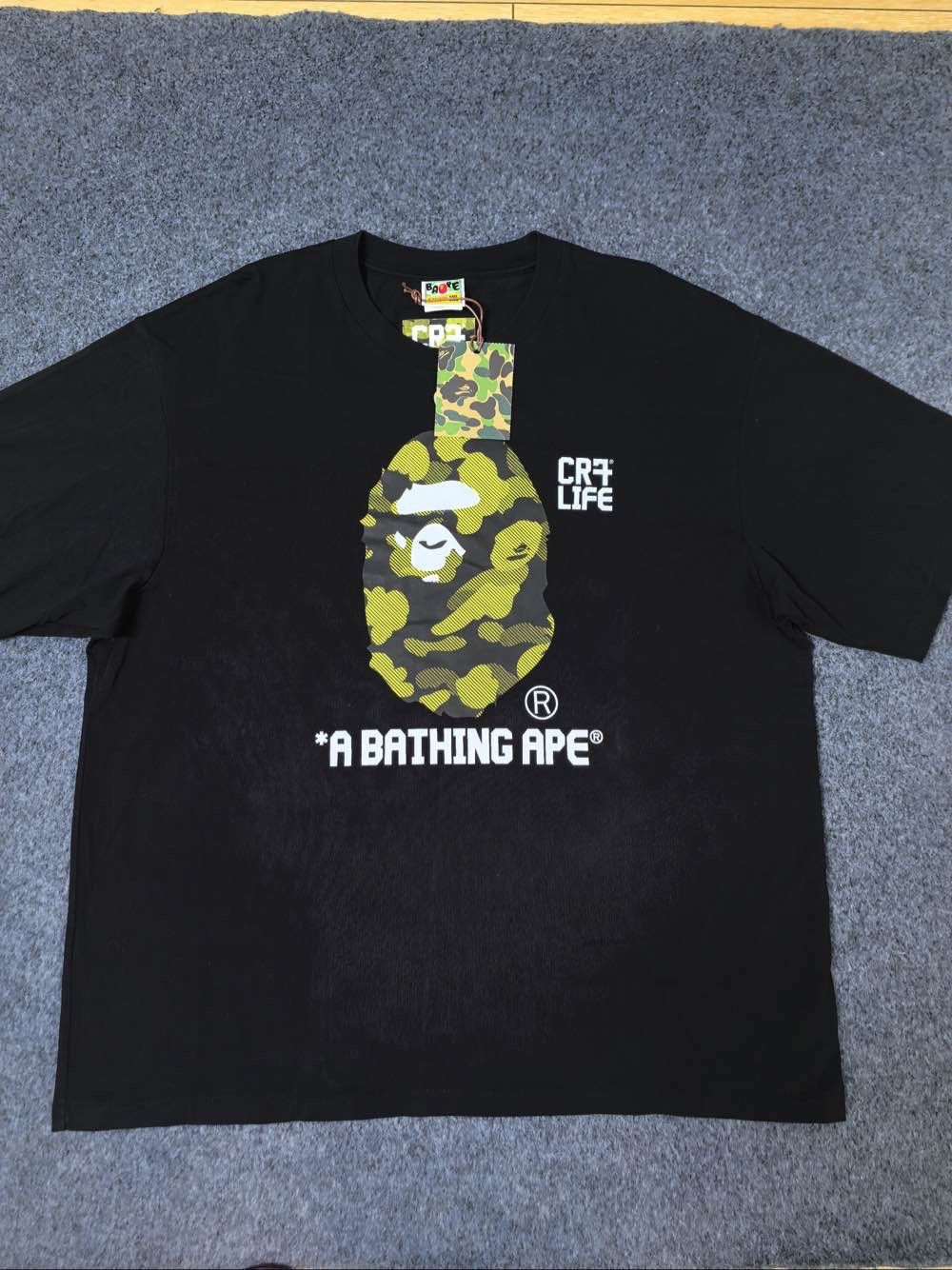 Bape A Bathing Ape x CR7 Life Camo Ape Head T-Shirt XXL Size US XXL / EU 58 / 5 - 1 Thumbnail