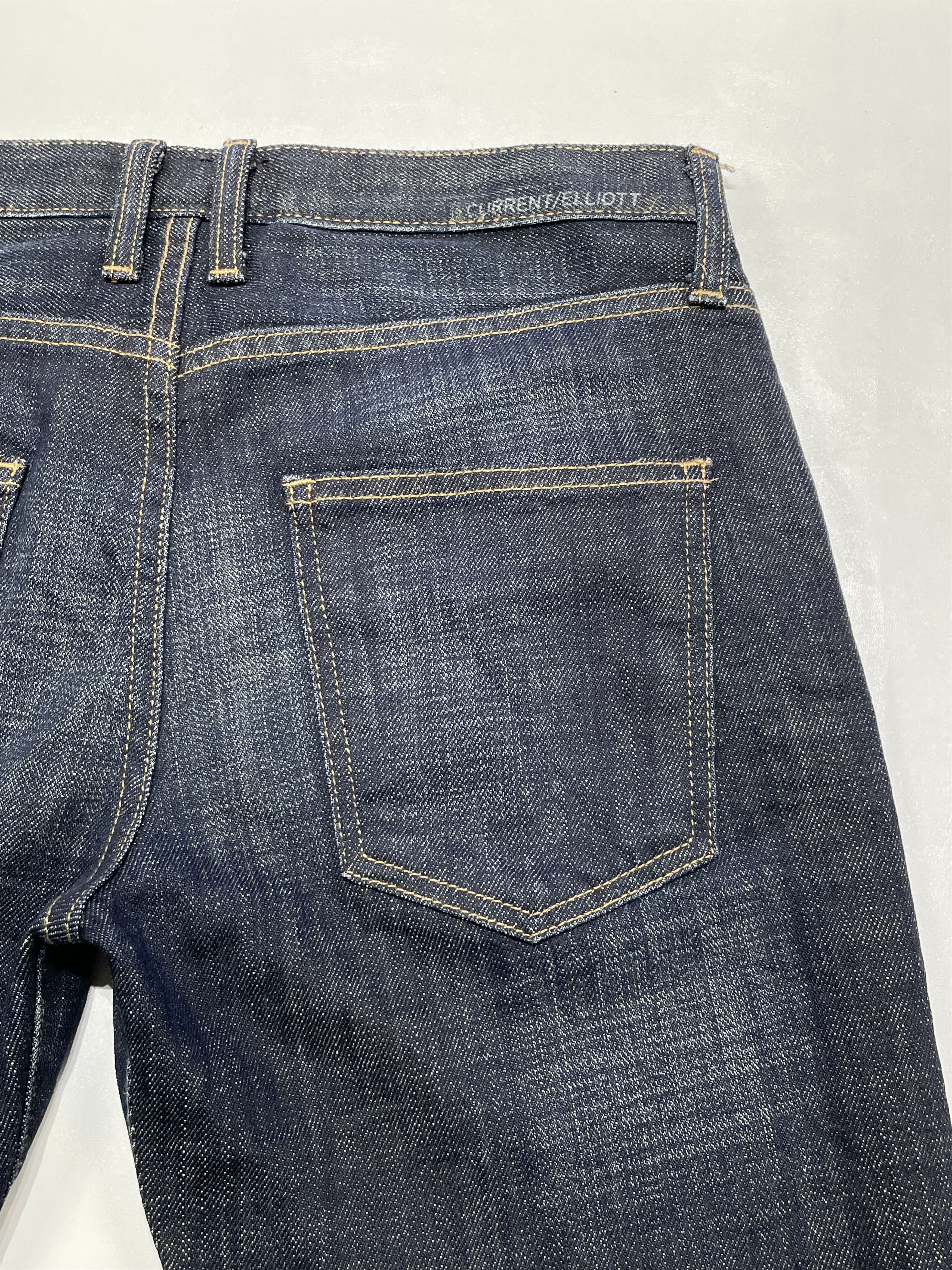 Current/Elliot Low Rise Relaxed Cropped Boyfriend Jeans Size 29" - 6 Thumbnail
