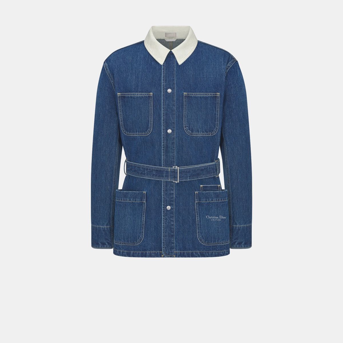 o1bcso1str0226 Couture Safari Jacket in Blue
