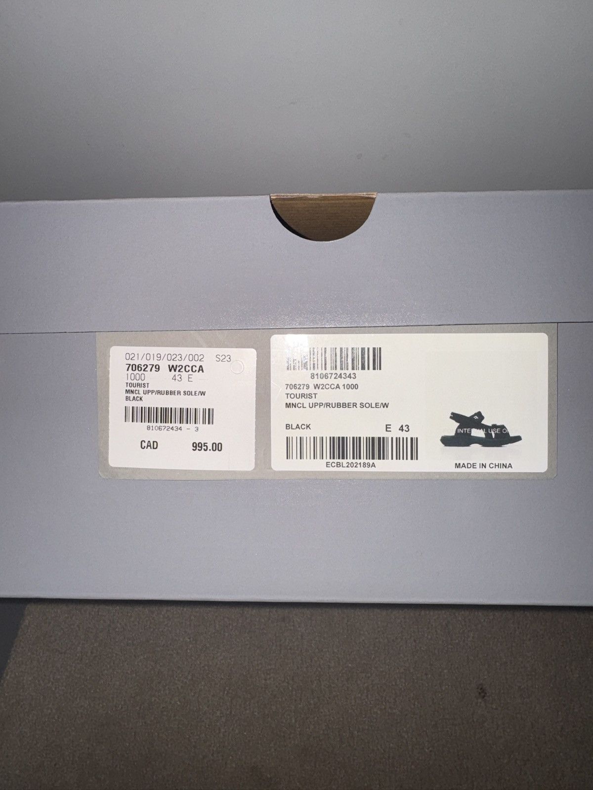 Balenciaga Balenciaga Tourist Rubber Sole Sandal Size US 10 / EU 43 - 6 Thumbnail
