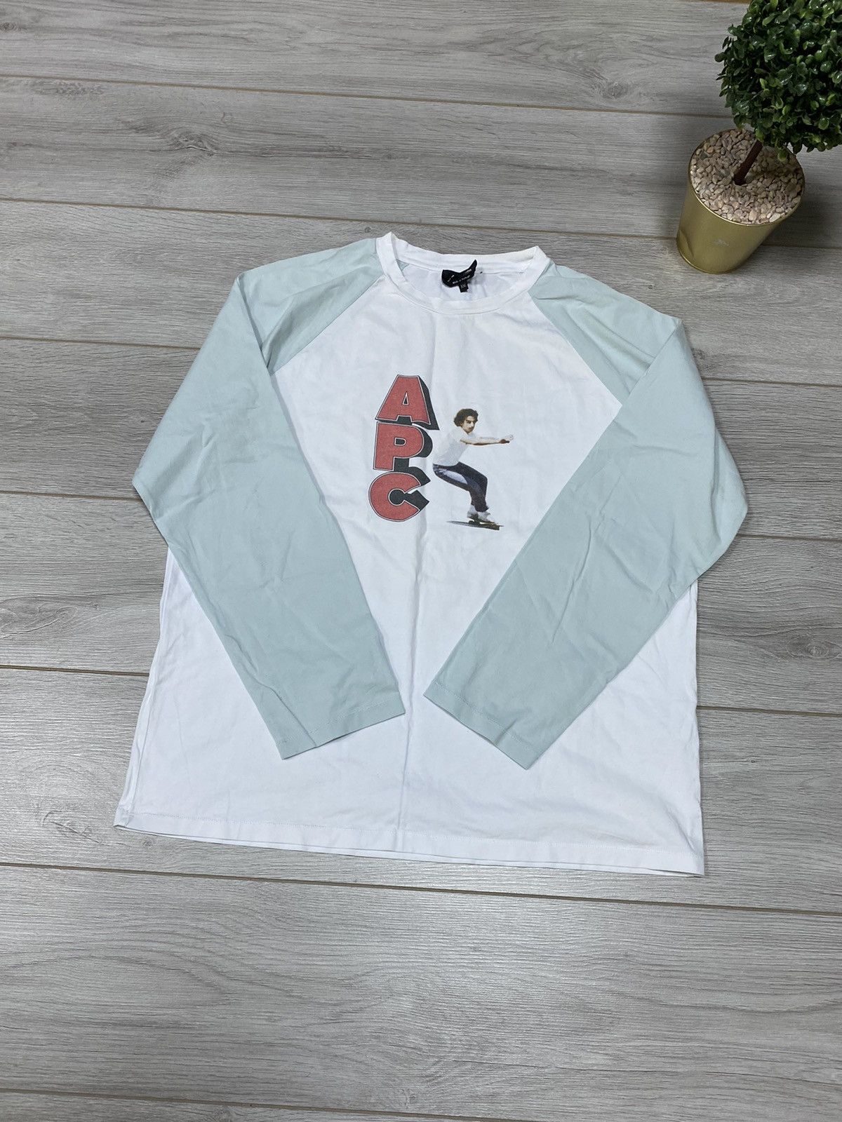 A.P.C. A.P.C. skateboarding 🛹 long sleeve Size US XXL / EU 58 / 5 - 3 Thumbnail