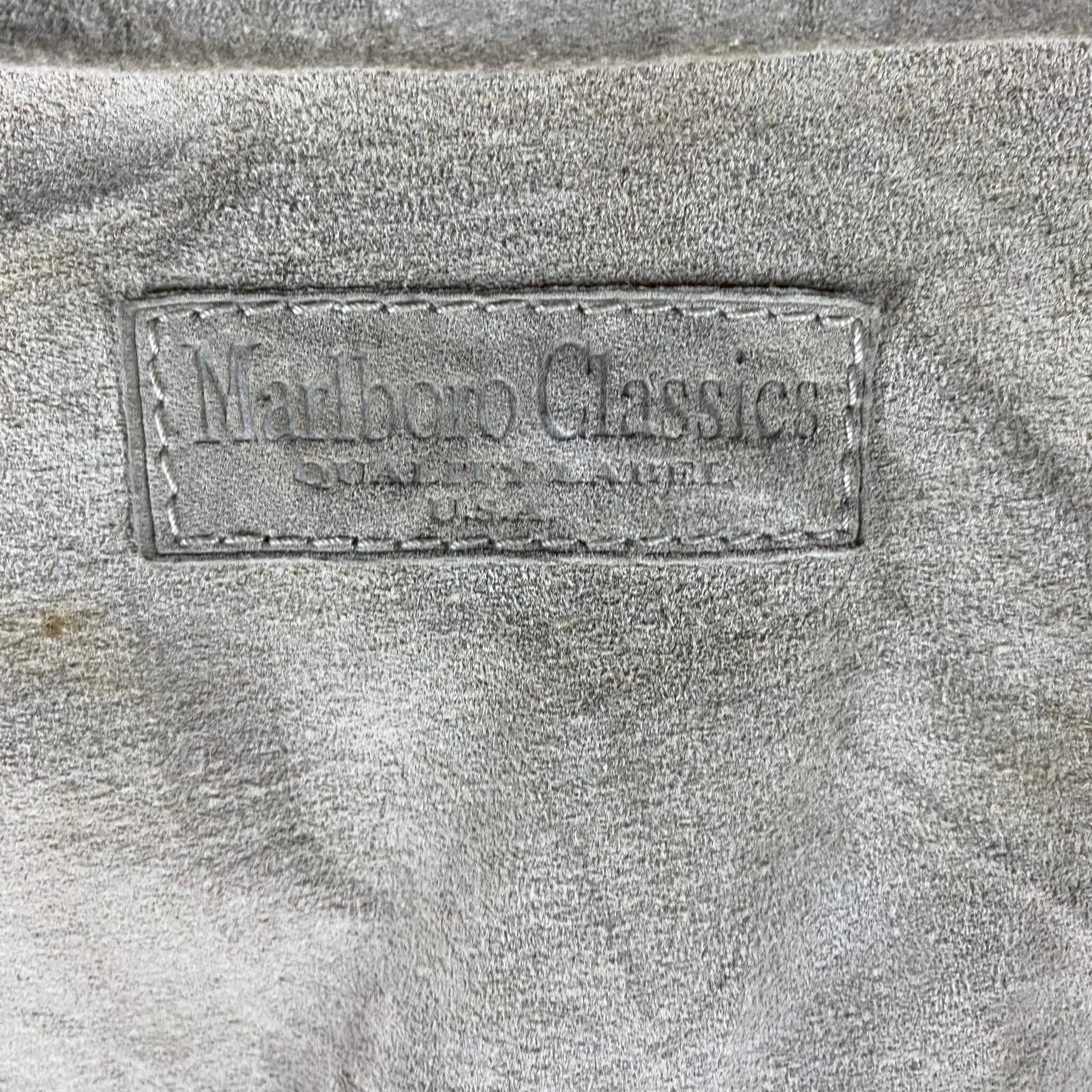Marlboro Classics Vintage 90s Malboro Classic Leather Jacket Size US S / EU 44-46 / 1 - 9 Thumbnail