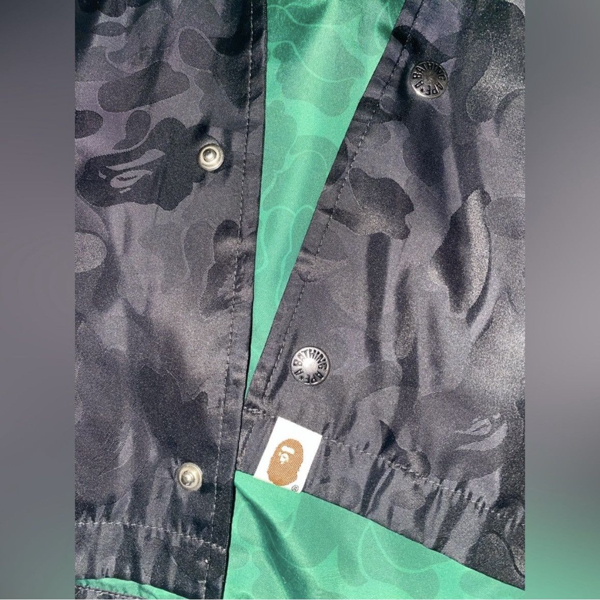 Bape BAPE x HEINEKEN 100 JACQUARD CAMO COACHES JACKET s2017 Size US M / EU 48-50 / 2 - 5 Thumbnail