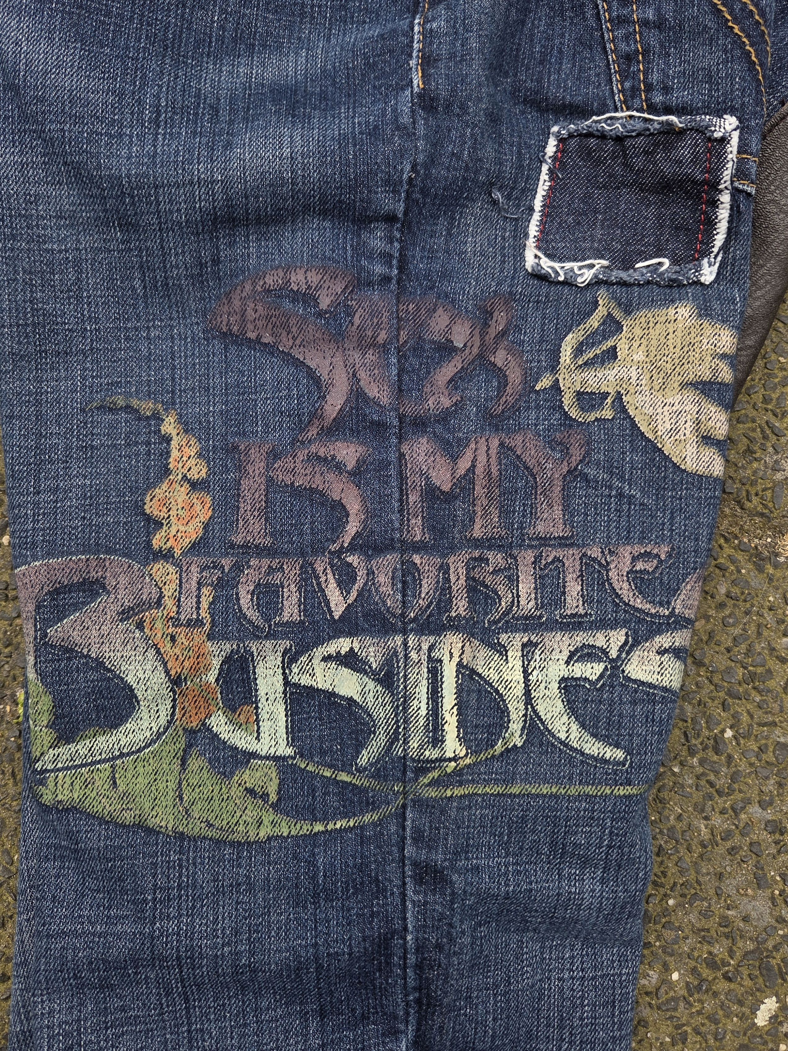 Dolce & Gabbana SS03 Dolce & Gabbana Patchwork Distressed denim Size US 30 / EU 46 - 3 Thumbnail