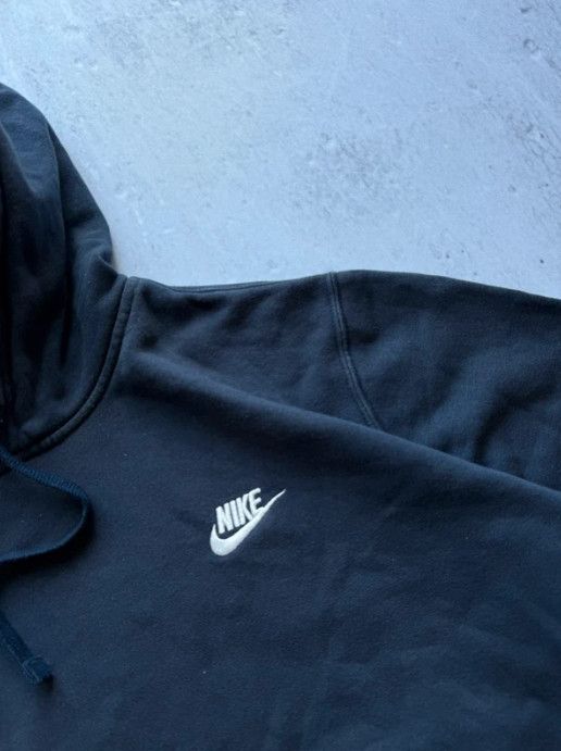 Nike Nike Vintage Blank Y2K Hoodie Mini Swoosh Small Logo Size US M / EU 48-50 / 2 - 2 Thumbnail