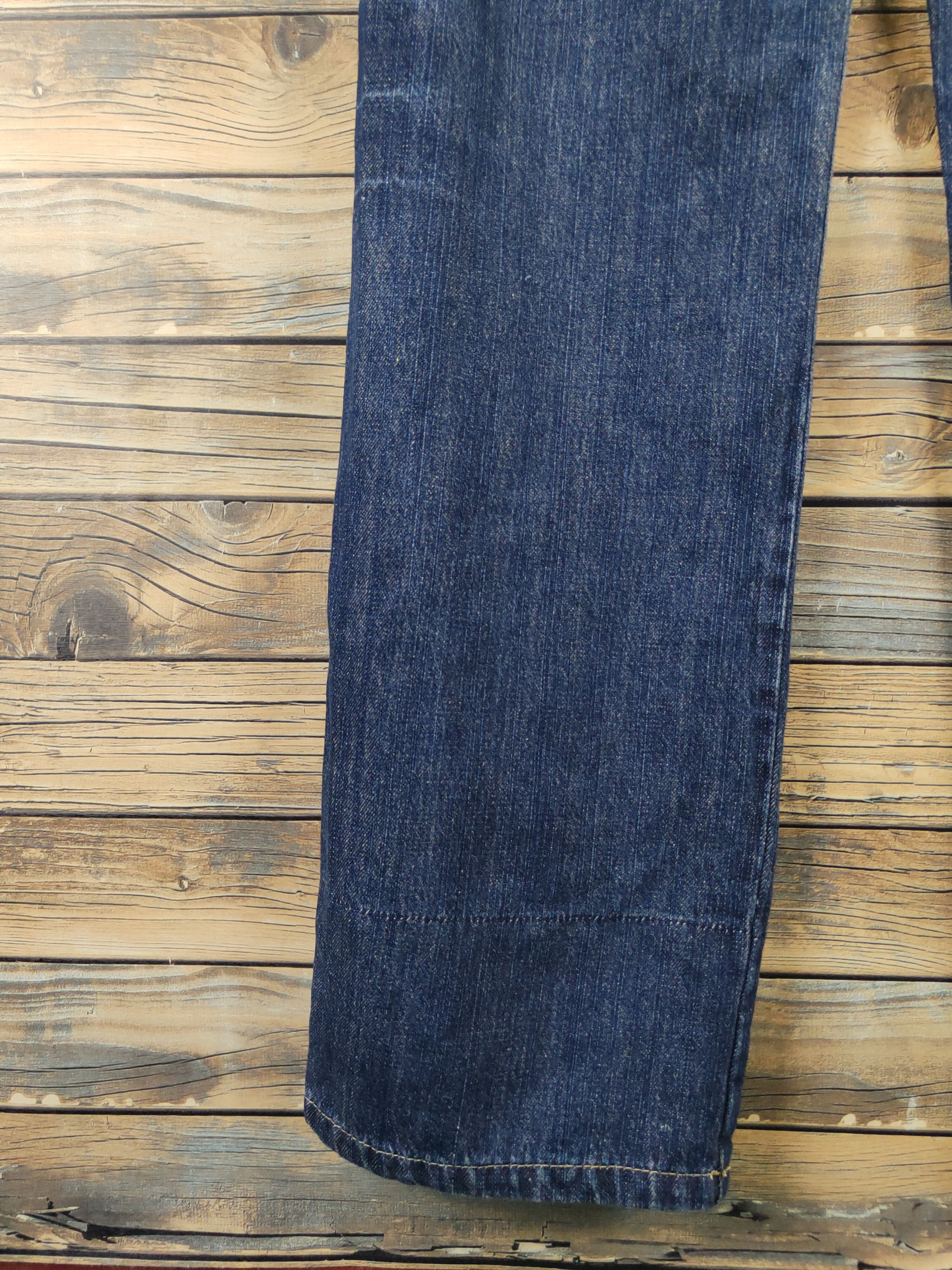 Japanese Brand DL Japanese Brand Dark Blue Suspender Soft Jeans #1090 Size 28" / US 6 / IT 42 - 15 Thumbnail