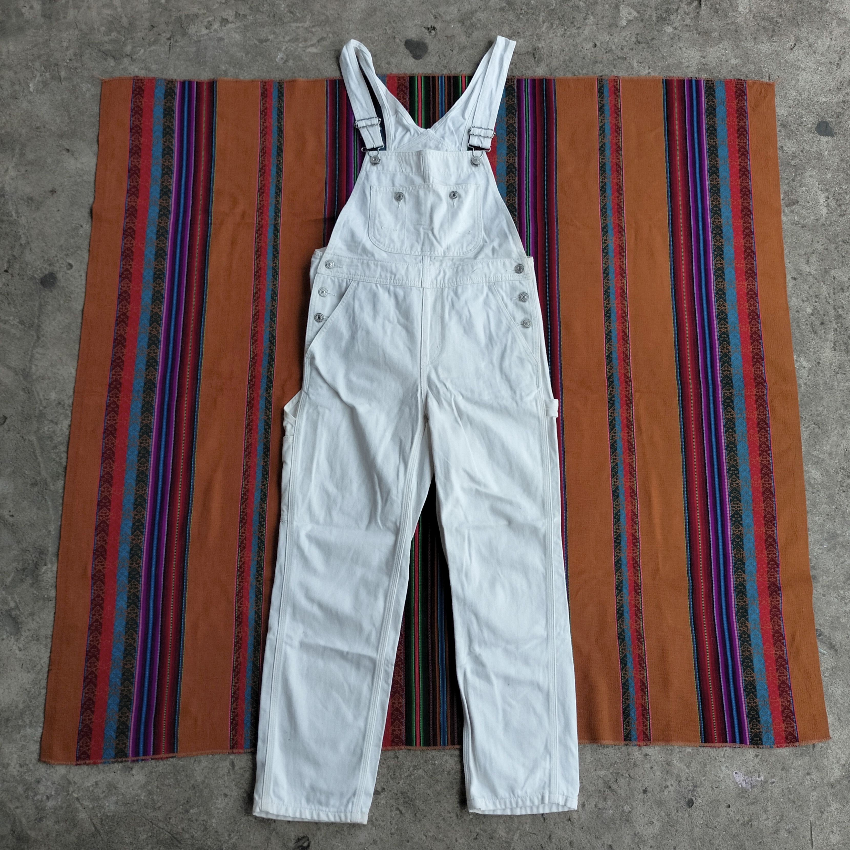 GU × Kim Jones SS18 Kim Jones for GU carpenter overalls | Grailed