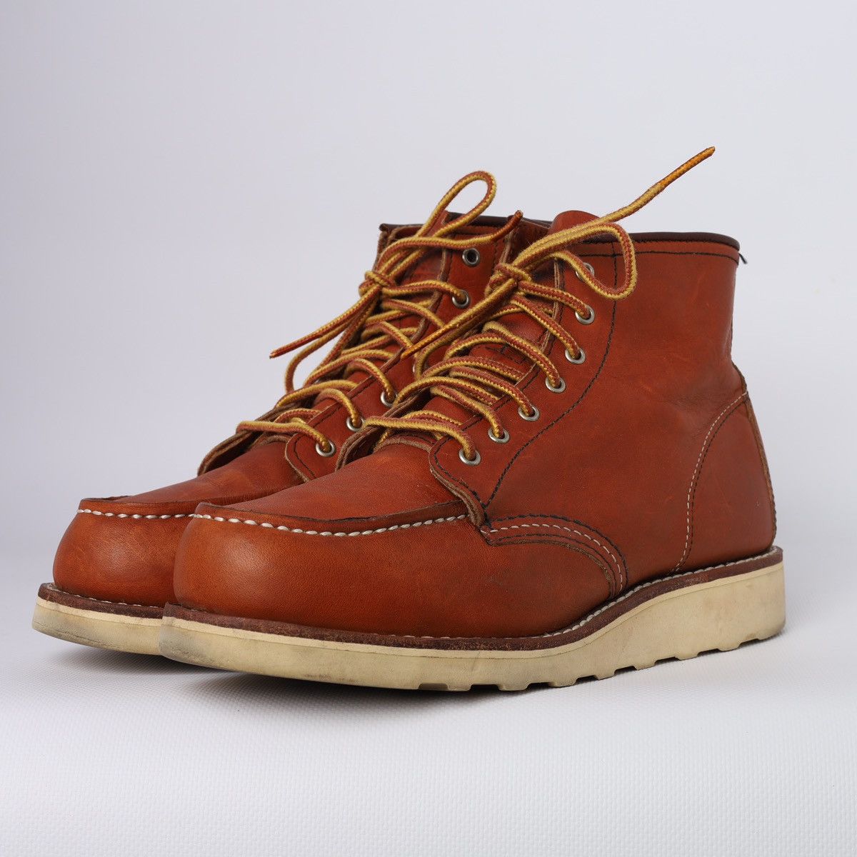 Red Wing Red Wing Leather Boots Made in USA Moc Shoes Size US 7 / IT 37 - 6 Thumbnail