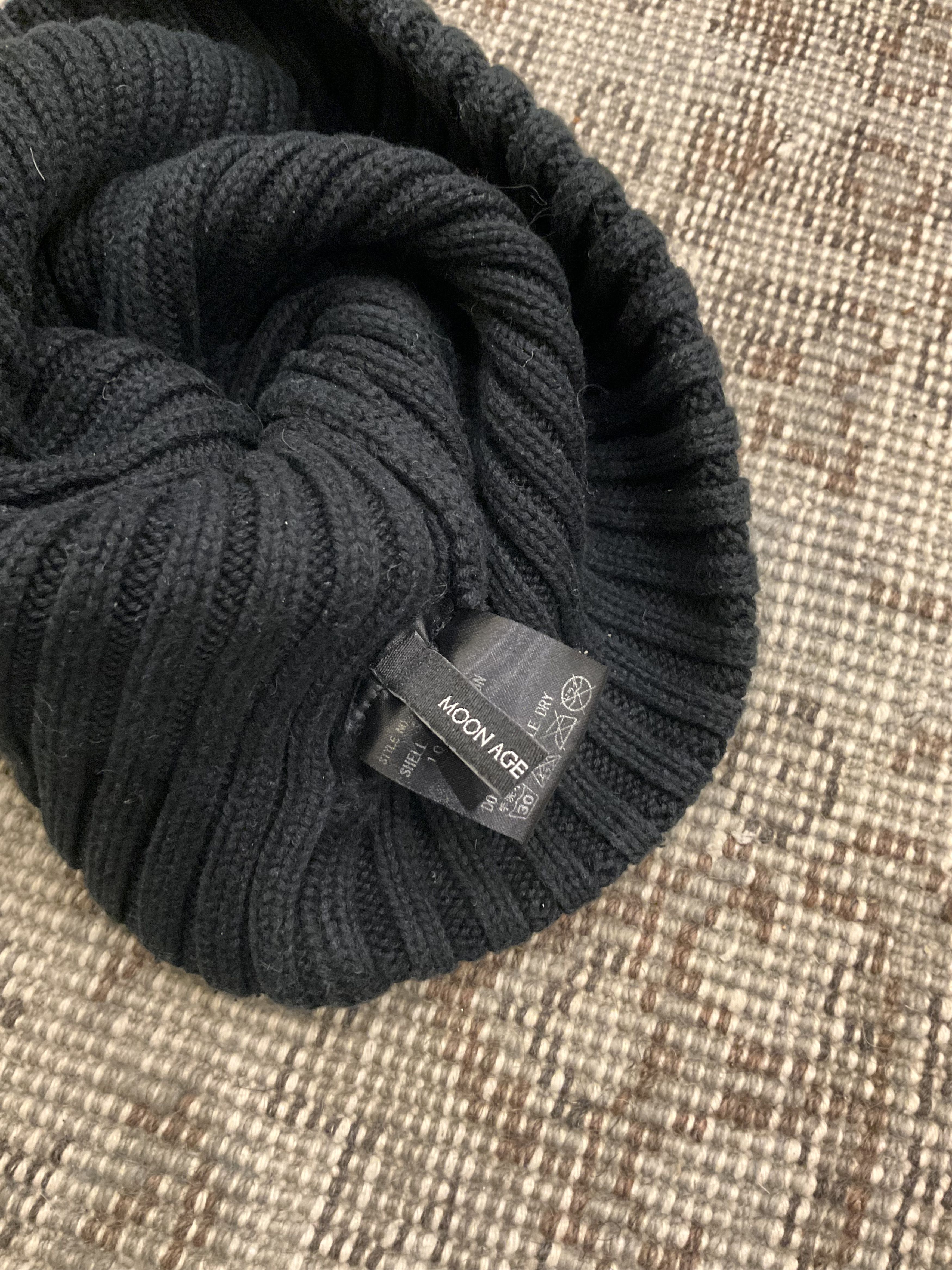 Other The Moon Age Devilment MAD Beanie Black Cotton Japan Size ONE SIZE - 4 Thumbnail