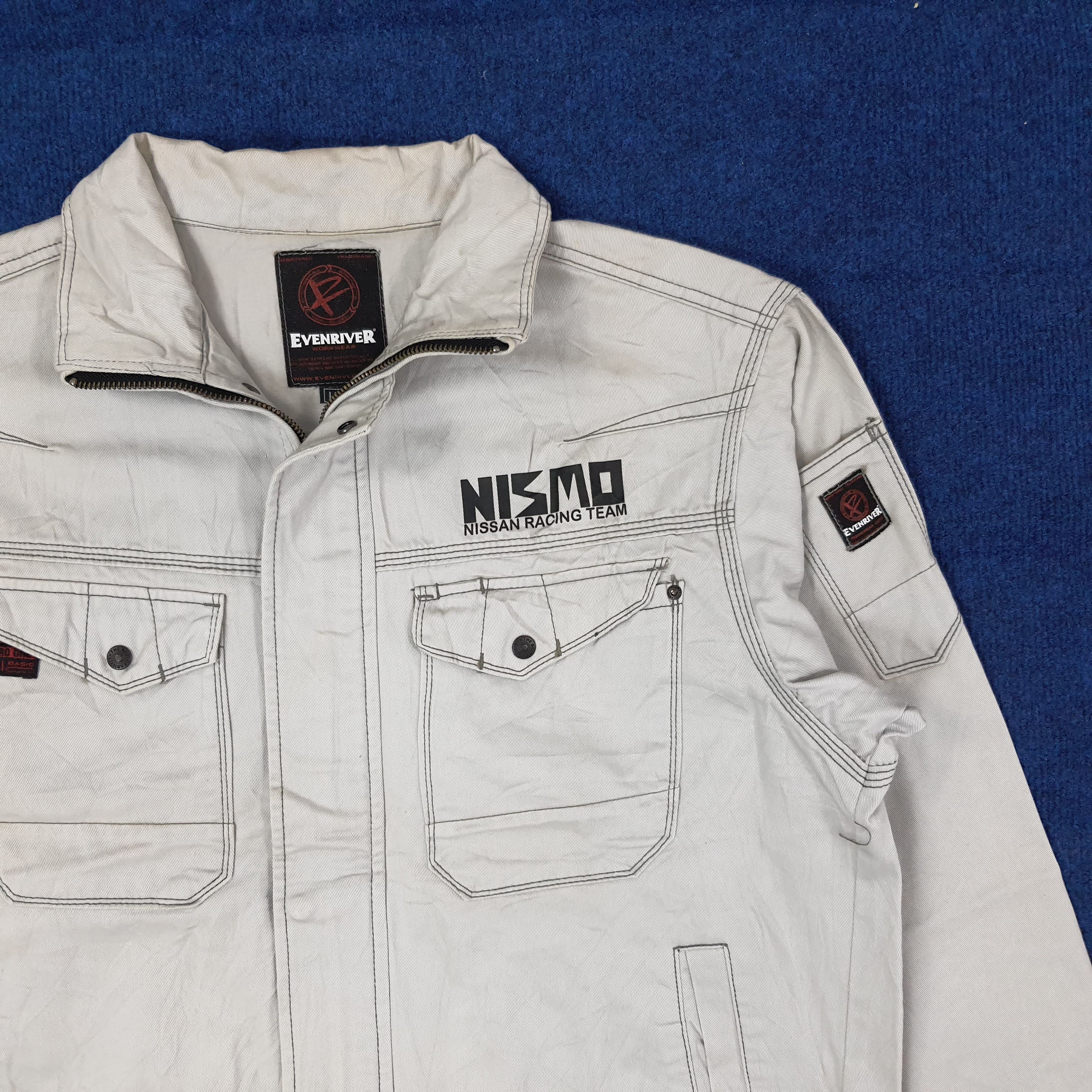 Japanese Brand Vintage NISMO Nissan Racing Sports Custom Jacket C253N27 Size US L / EU 52-54 / 3 - 3 Thumbnail
