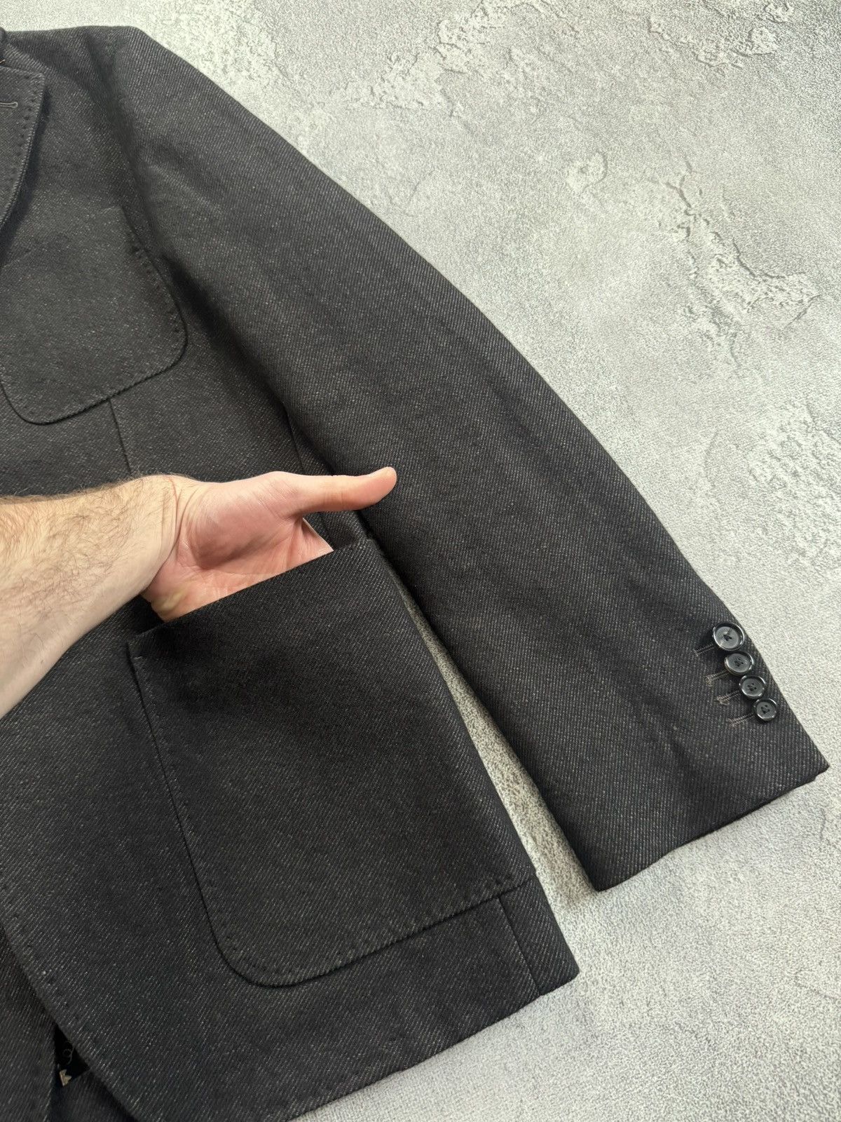 Hugo Boss Hugo Boss IT48/US38R blazer button up light jacket casual Size 38R - 9 Thumbnail