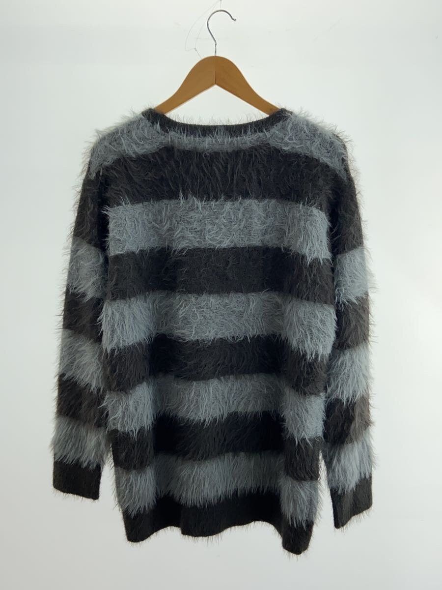 Number (N)ine Striped Fluffy Knit Sweater Size US L / EU 52-54 / 3 - 2 Thumbnail