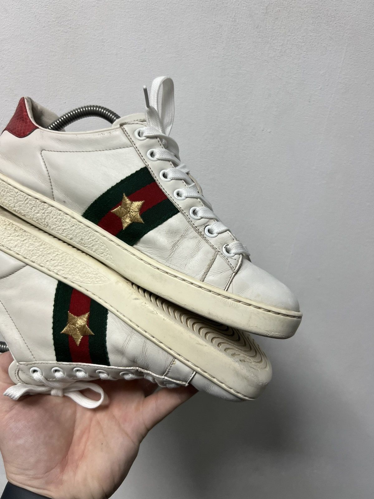 Gucci Gucci Pineapple Rhyton Low Top Sneaker Rare Sneakers Size US 5.5 / EU 38 - 5 Thumbnail