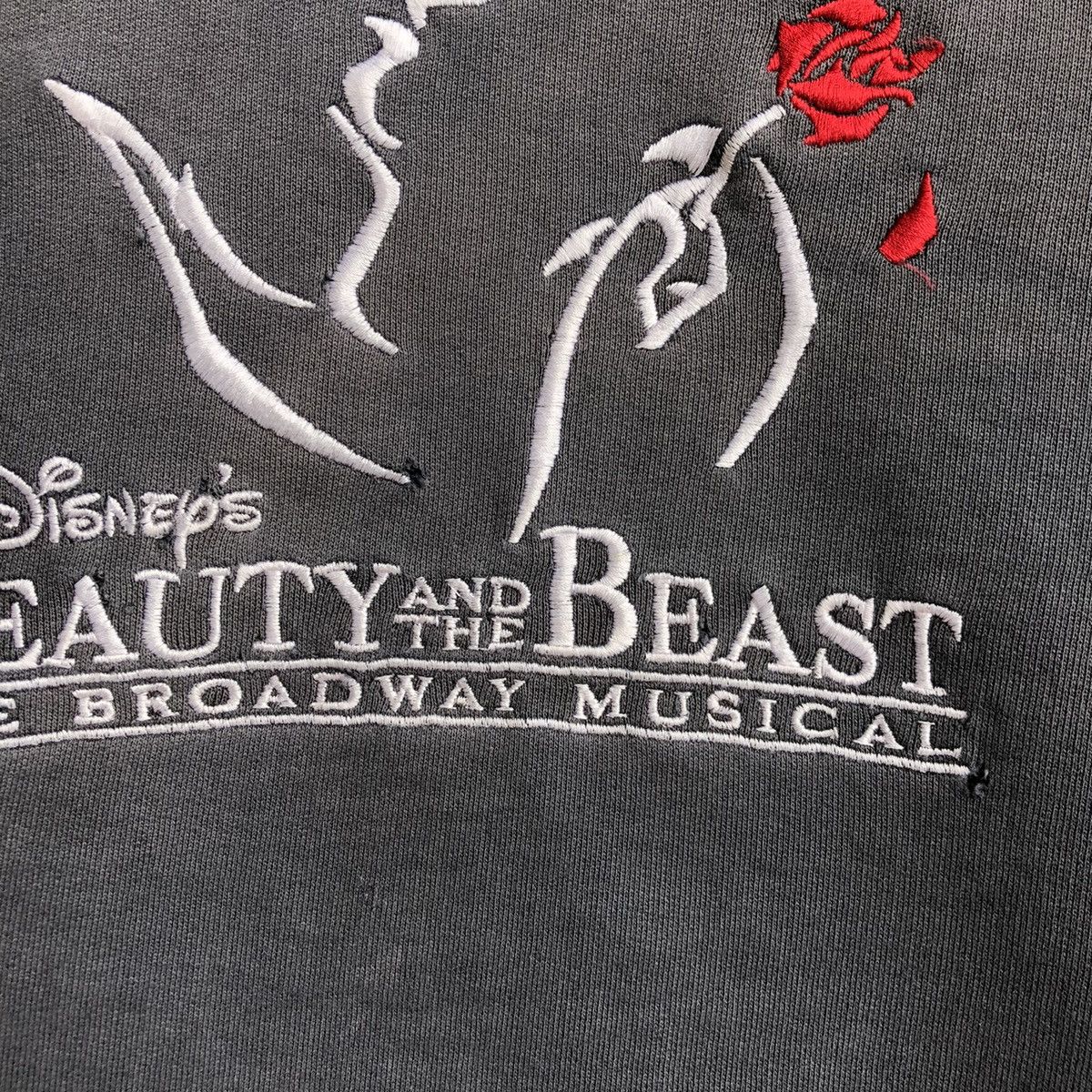 Disney × Vintage Vintage Beauty And The Beast Sweatshirt Musical Disney Size US XL / EU 56 / 4 - 4 Thumbnail