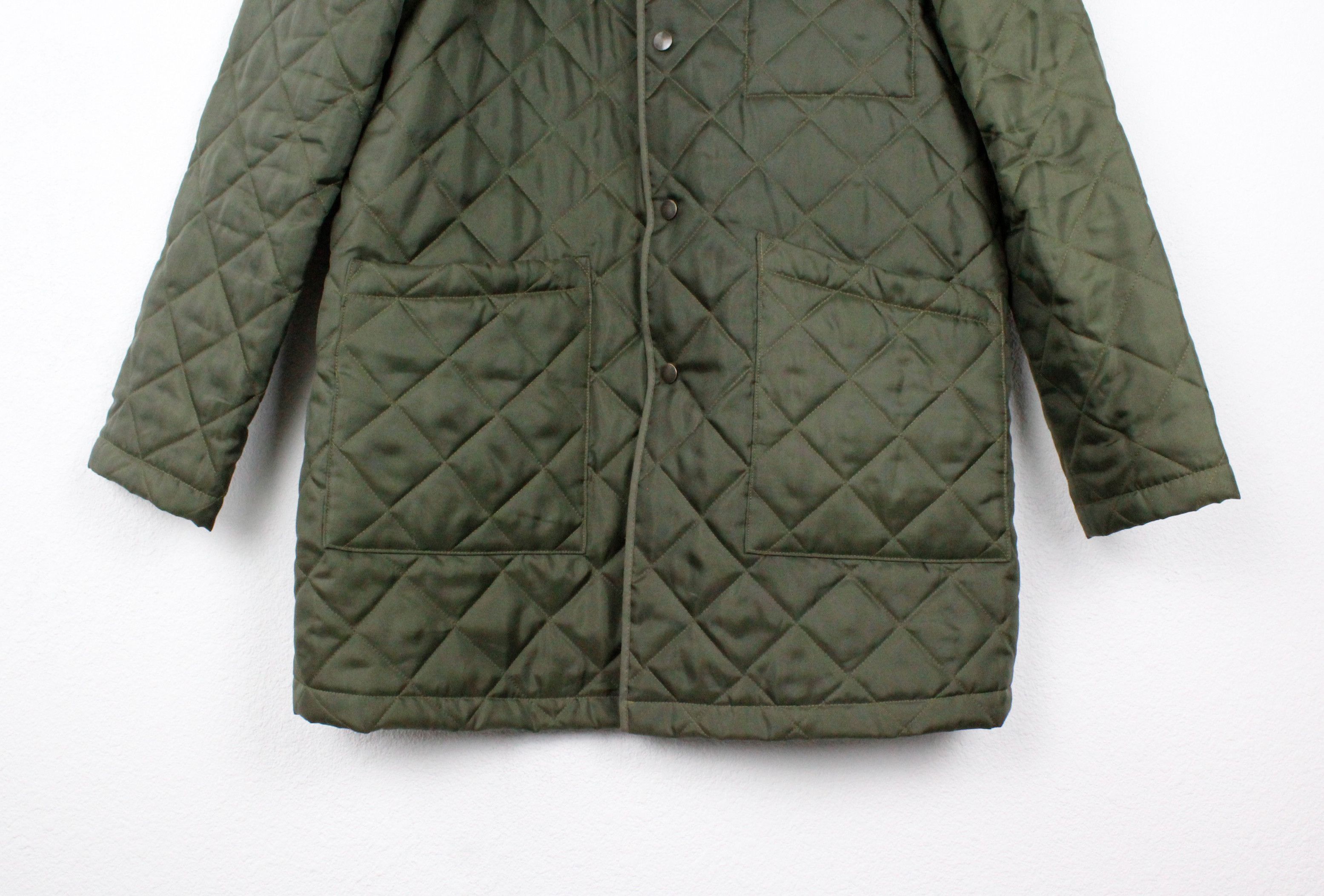 Japanese Brand × Orobianco Orobianco Army Green Olive Quilted Coat Jacket Size US S / EU 44-46 / 1 - 3 Thumbnail