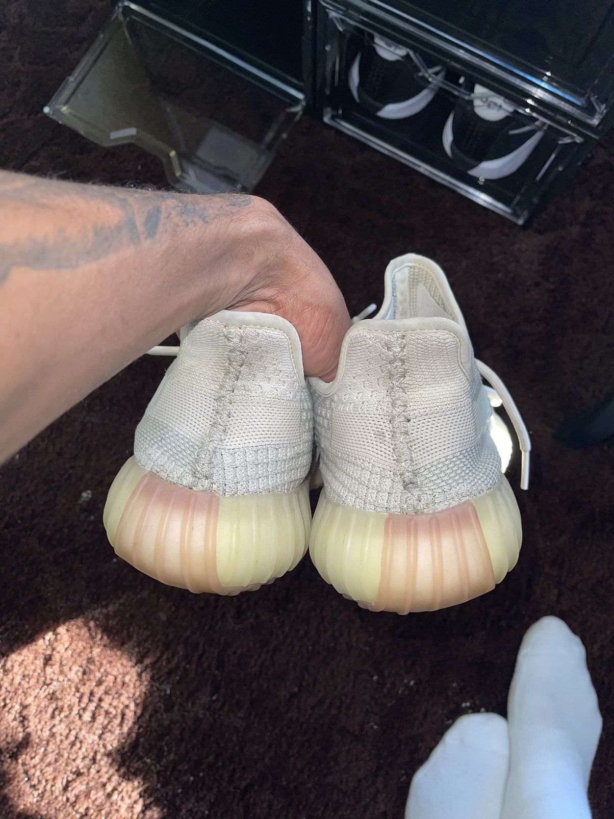 Adidas Yeezy boost 350 V2 natural Size US 12 / EU 45 - 5 Thumbnail