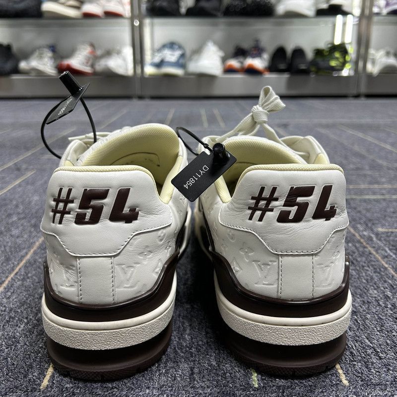 Louis Vuitton Louis Vuitton Tyler Low Top Sneakers in Beige -2508 Size US 8 / EU 41 - 3 Thumbnail