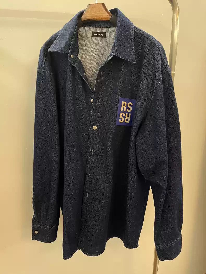 希少Raf Simons Sterling Ruby デニムシャツ 希少 50枚限定 Raf Simons Sterling Ruby デニムシャツ