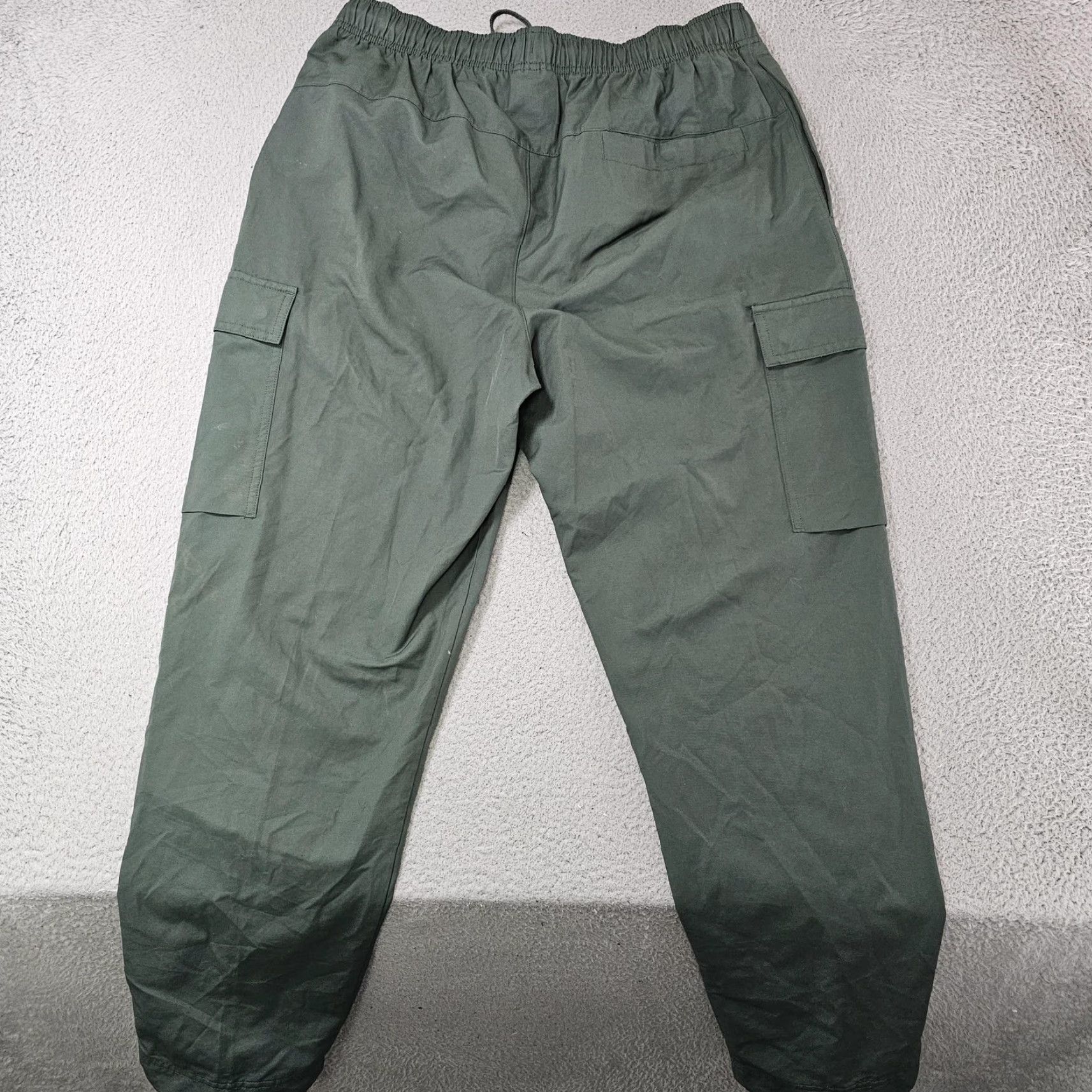 Nike Nike Pants Mens Medium Green Woven Cargo Joggers Athletic Drawstring CU4325-337 Size US 31 - 7 Thumbnail