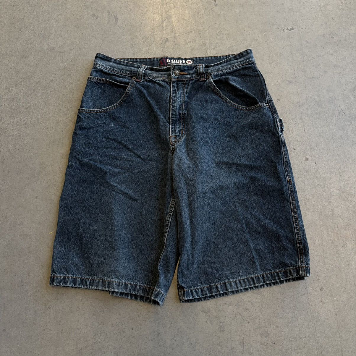 Wrangler Y2K Raider Jeans Co. Baggy Southpole Carpenter Shorts 34" Size US 34 / EU 50 - 5 Thumbnail