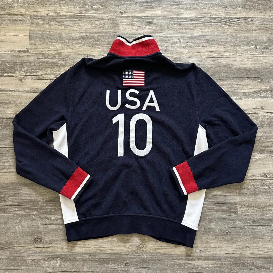 Polo Ralph Lauren Vintage Polo Ralph Lauren Team USA Winter Olympics Sweater Size US L / EU 52-54 / 3 - 4 Thumbnail