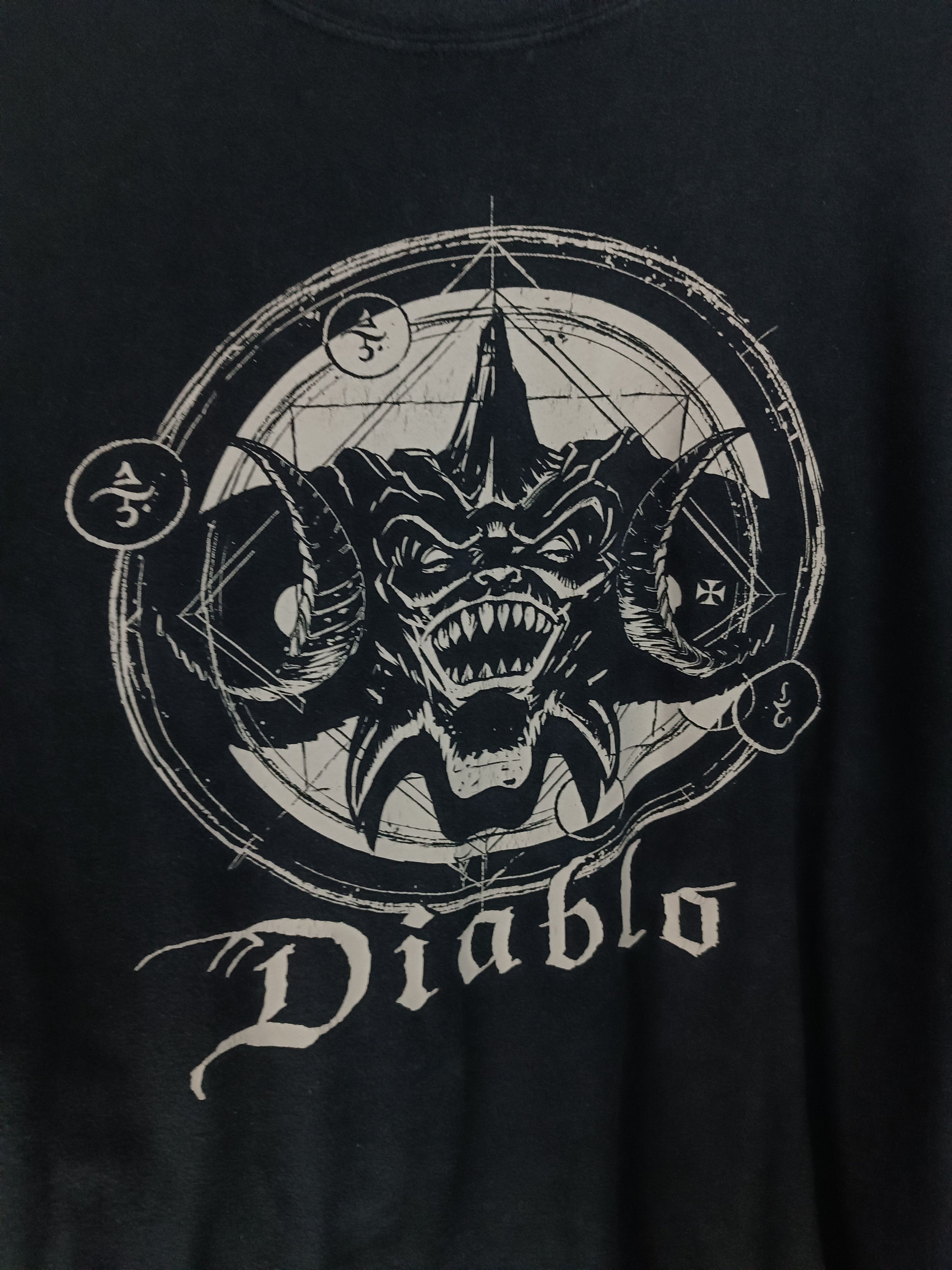 Microsoft VINTAGE DIABLO BY BLIZZARD ENT GAME FADED TEE rpg Size US XXL / EU 58 / 5 - 9 Thumbnail