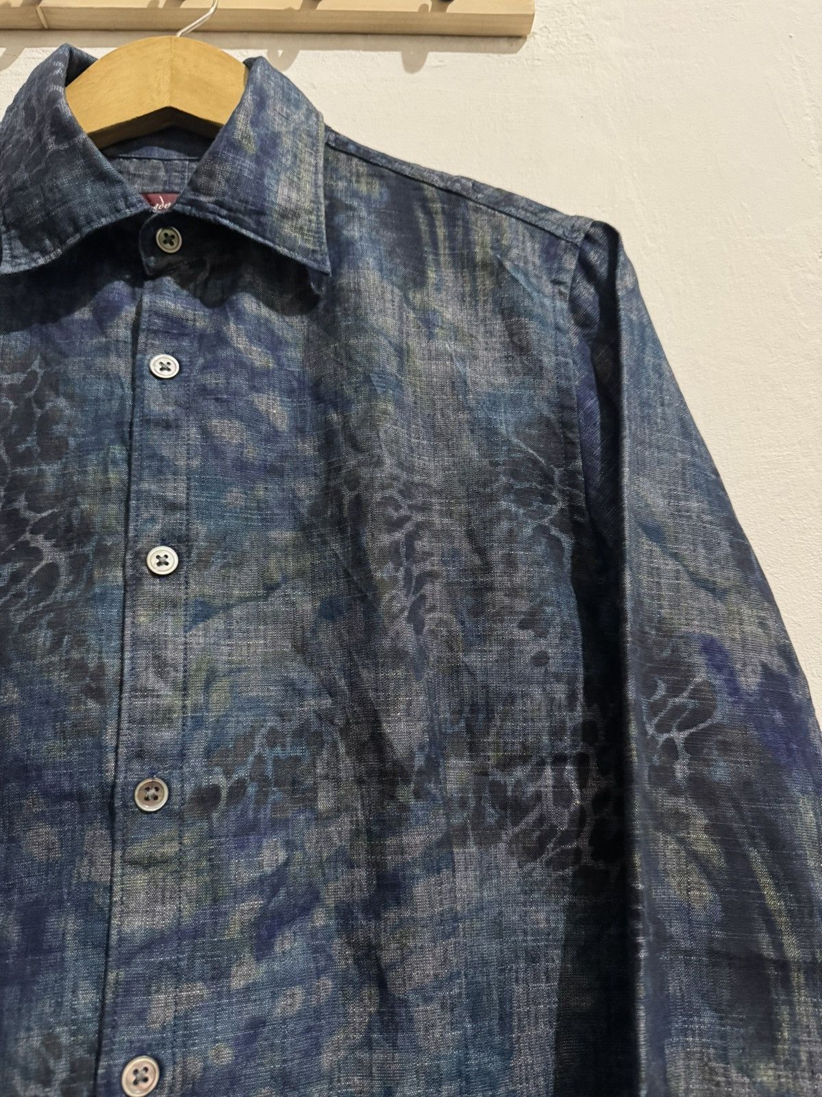 Tornado Mart 2000s TORNADO MART LEOPARD PATTERN IFSIXWASNINE SHIRT Size US M / EU 48-50 / 2 - 5 Thumbnail