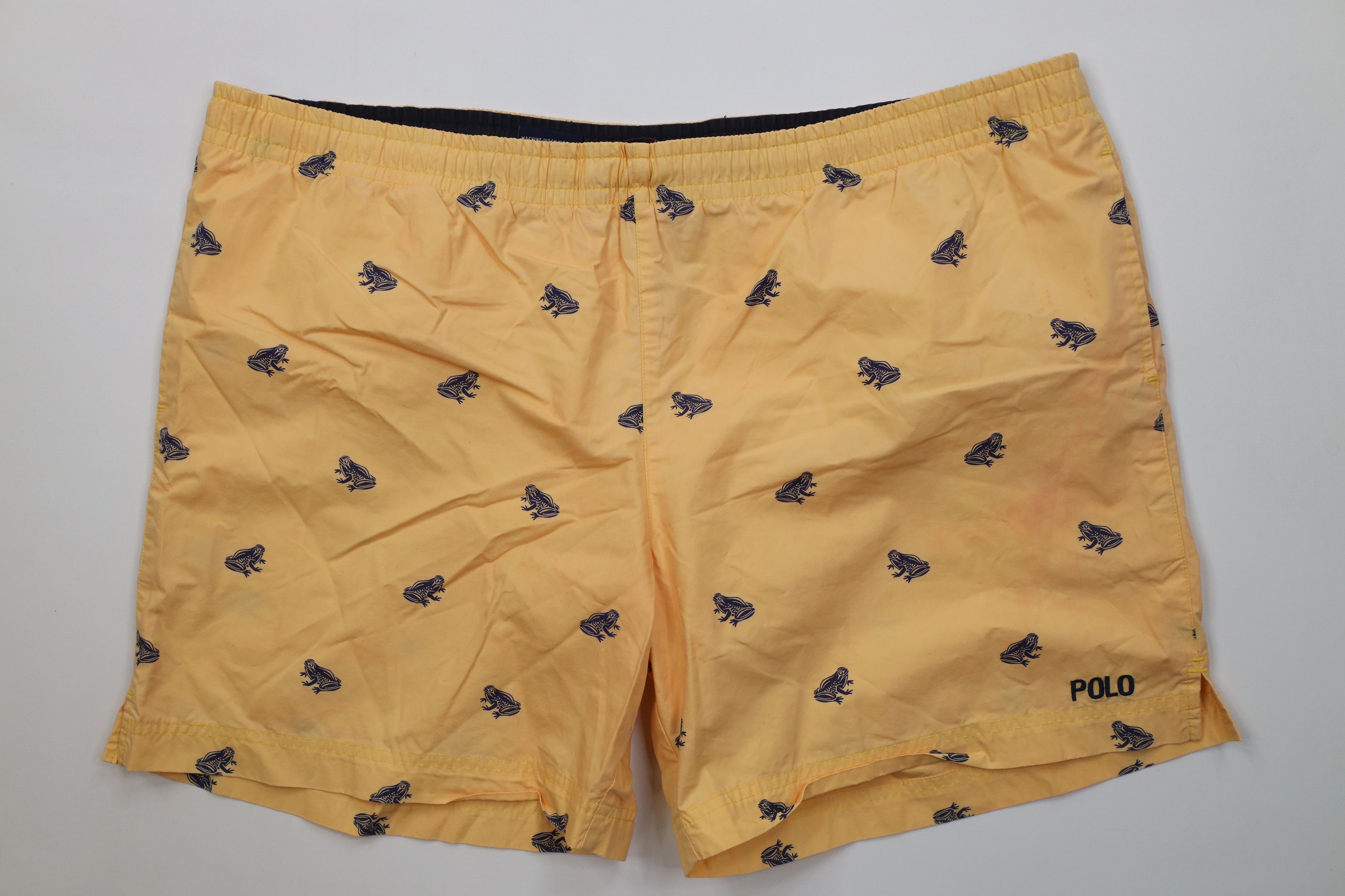 Ralph Lauren Vintage 90s Polo Sport Ralph Lauren Lined Shorts Swim Trunks Size US 36 / EU 52 - 1 Thumbnail