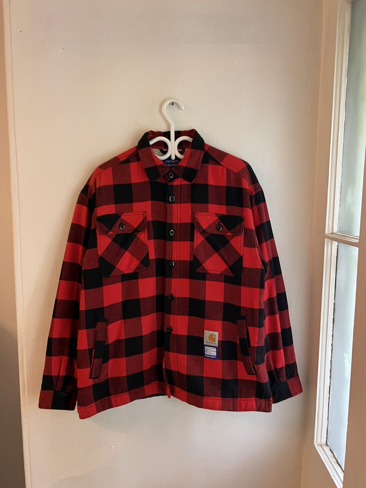 Red Carhartt Detroit Jacket Carhartt Wip X Paccbet Carhartt WIP X