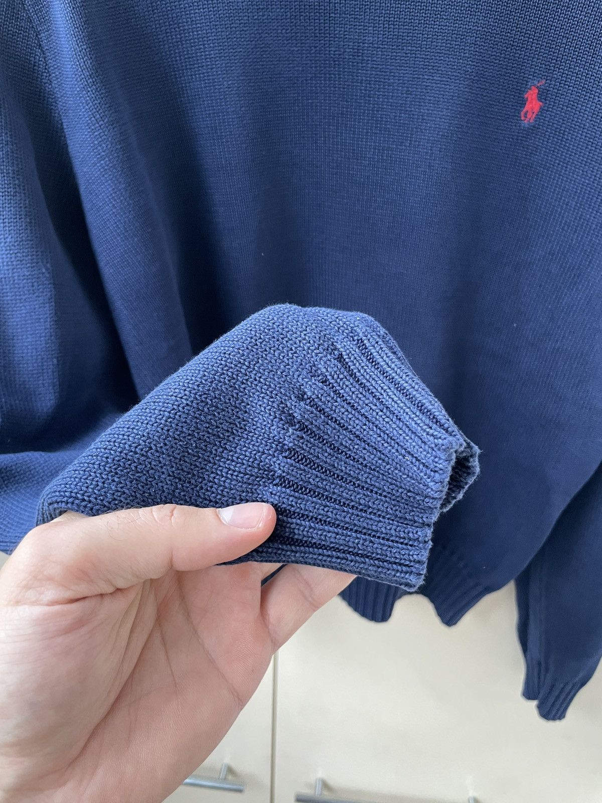 Polo Ralph Lauren Vintage Polo Ralph Lauren Knit Navy Sweater Size US M / EU 48-50 / 2 - 6 Thumbnail