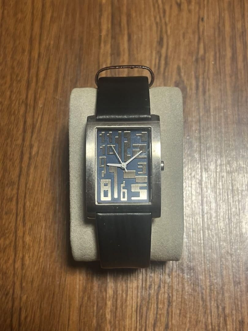 Pre-owned Jean Paul Gaultier Modern Art Watch In Navy