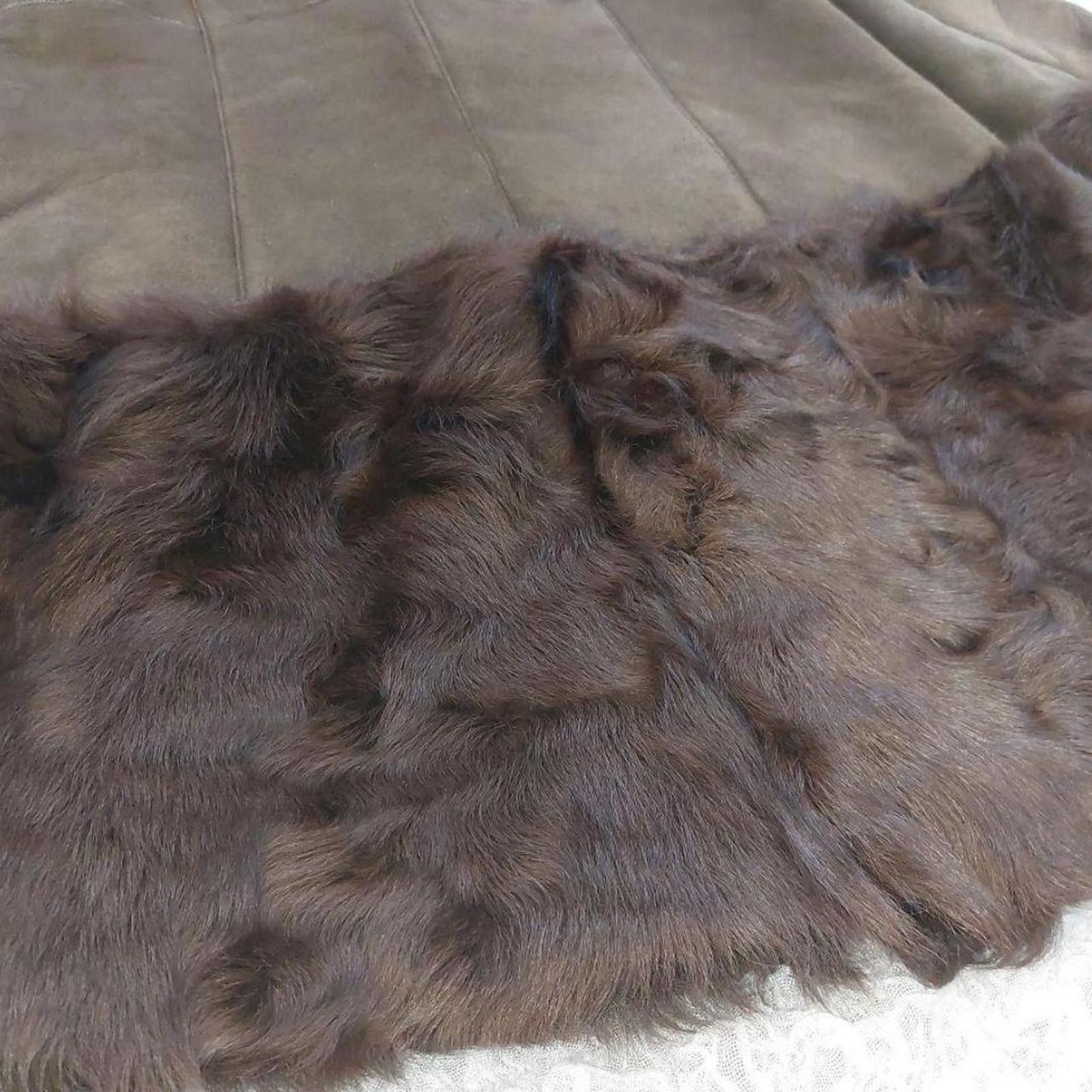 Other Real blue fox and lamb fur fairy grunge penny lane coat Size XS / US 0-2 / IT 36-38 - 6 Thumbnail