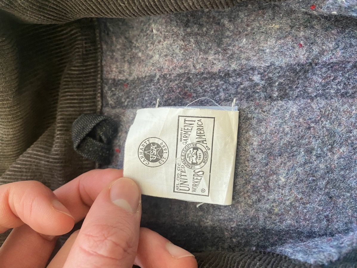 Carhartt × Vintage Faded black Carhartt jacket Size US L / EU 52-54 / 3 - 4 Thumbnail