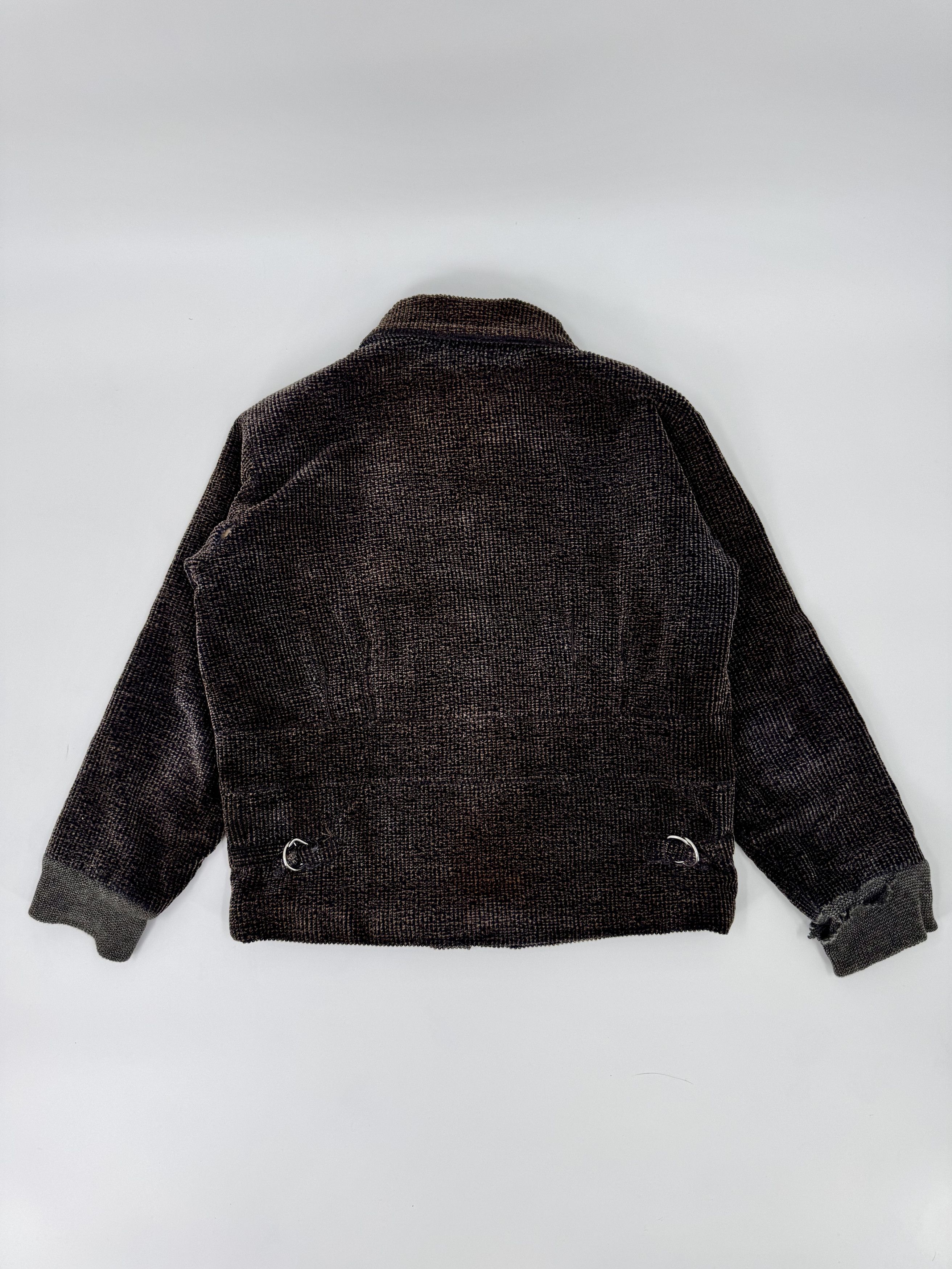 Vintage Vintage 1930s Childs Corduroy Jacket & Pants 30s Talon Size 34S - 5 Thumbnail