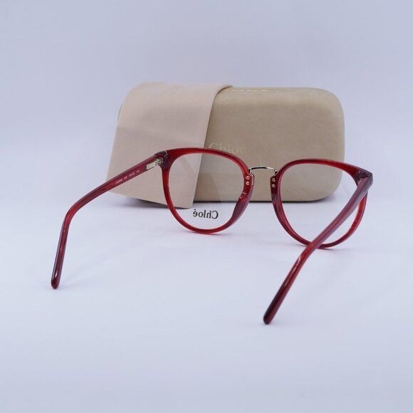 Chloe Chloe CE2690 606 Burgundy Eyeglasses 53mm Size ONE SIZE - 9 Thumbnail