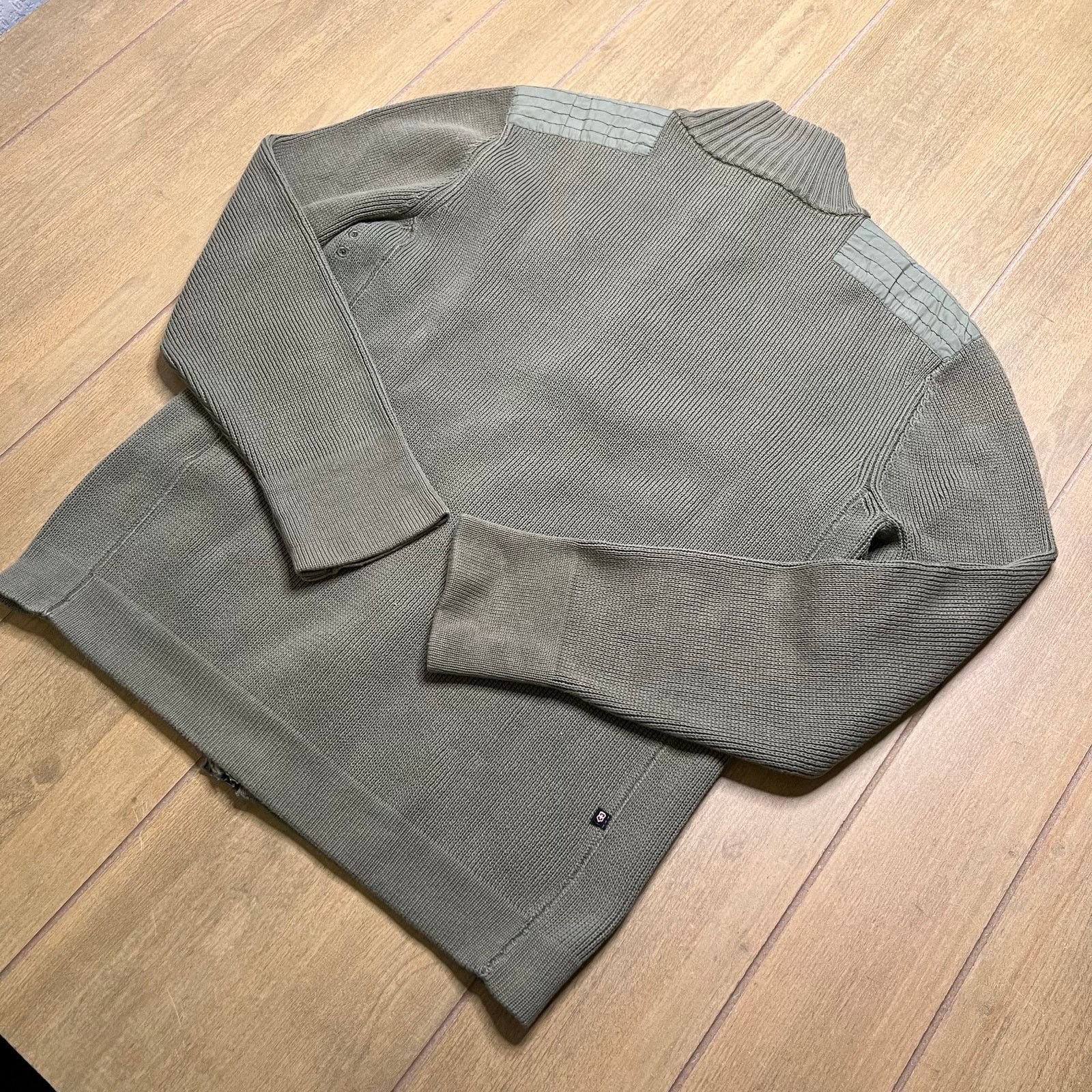 Victorinox Vintage Victorinox Swiss Army Knit Full Zip Sweater M/L Size US M / EU 48-50 / 2 - 14 Thumbnail