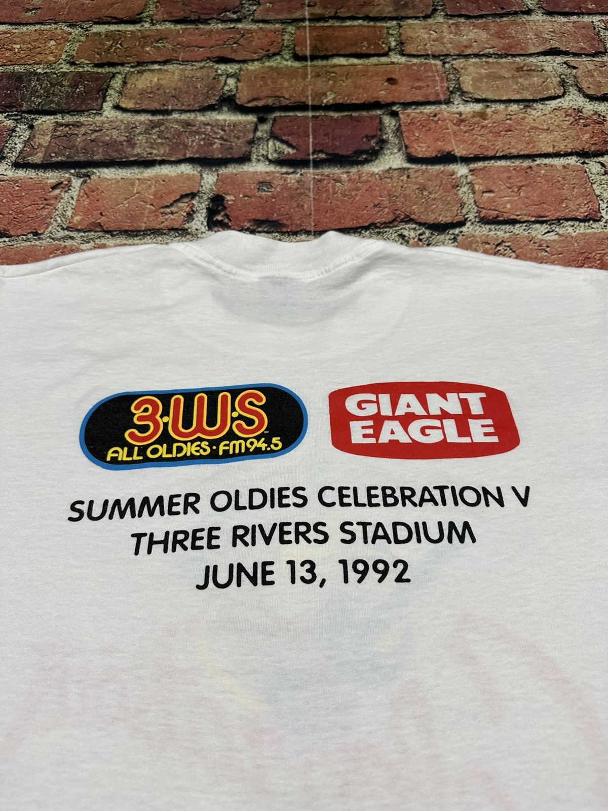 Other Vintage 1992 Summer Oldies Three Rivers Tee 3WS 94.5 Radio Size US L / EU 52-54 / 3 - 4 Thumbnail