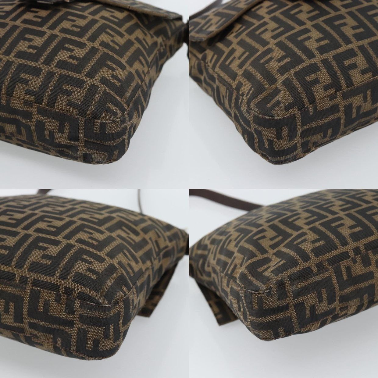 Fendi Fendi Zucca Mamma Baguette Shoulder Bag Black Size ONE SIZE - 9 Thumbnail