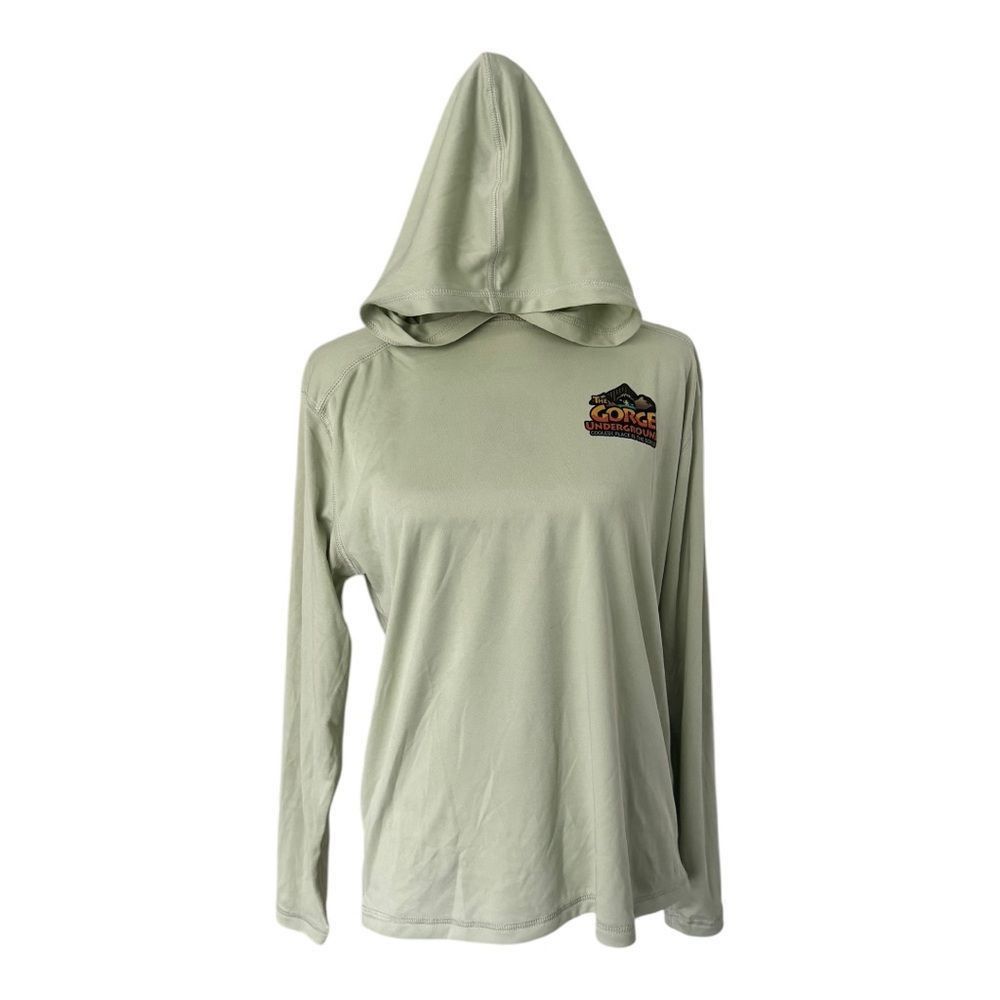 Other Red River Gorge Underground Hooded Long Sleeve Graphic Shirt Size XS / US 0-2 / IT 36-38 - 1 Thumbnail