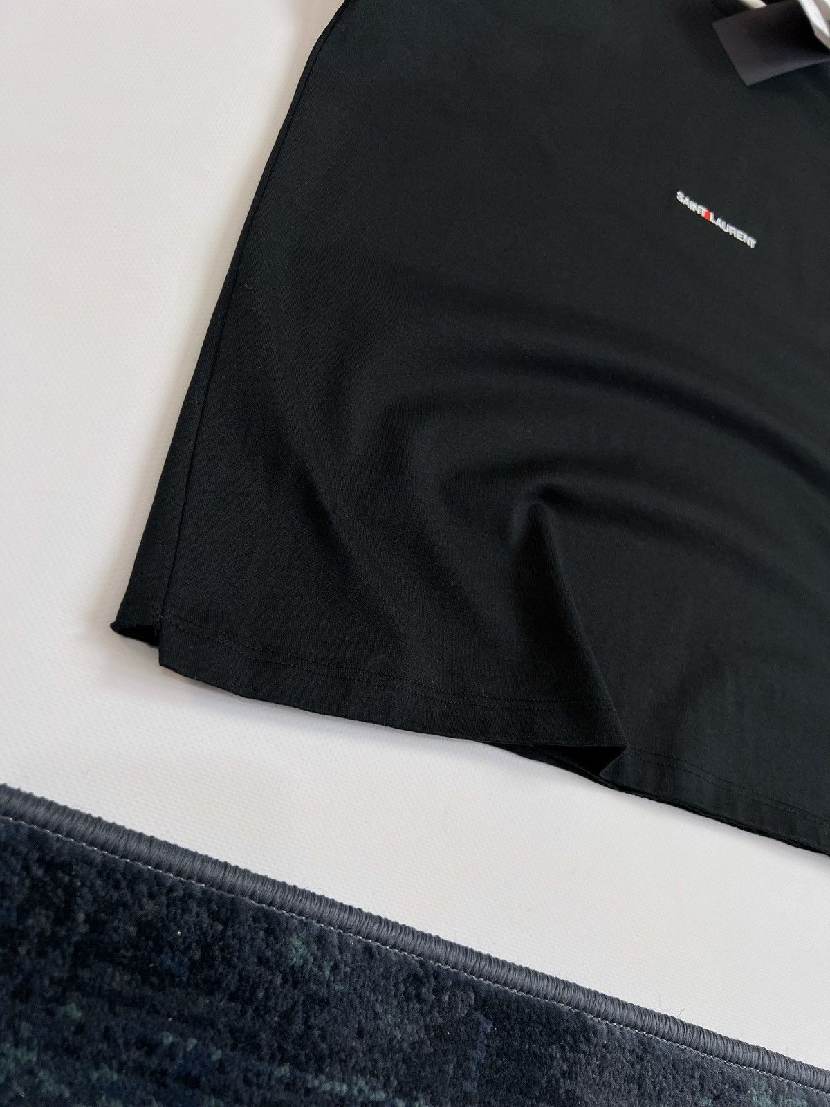Saint Laurent Paris Saint Laurent Paris Rive Gauche Box Logo T-shirt YSL Size US M / EU 48-50 / 2 - 9 Thumbnail
