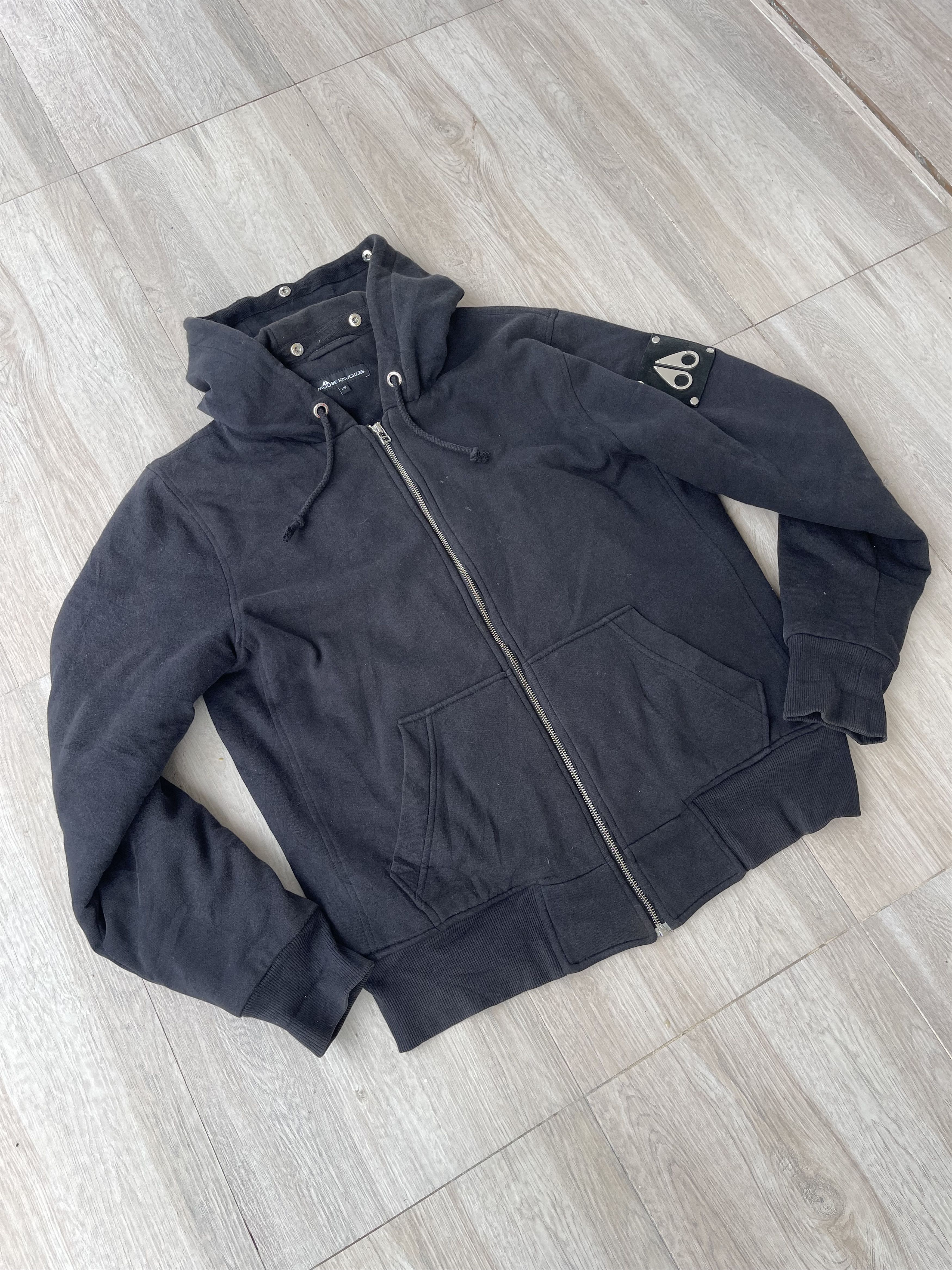 Moose Knuckles Moose Knuckles Zipper Hoodie Bomber Size US L / EU 52-54 / 3 - 2 Thumbnail