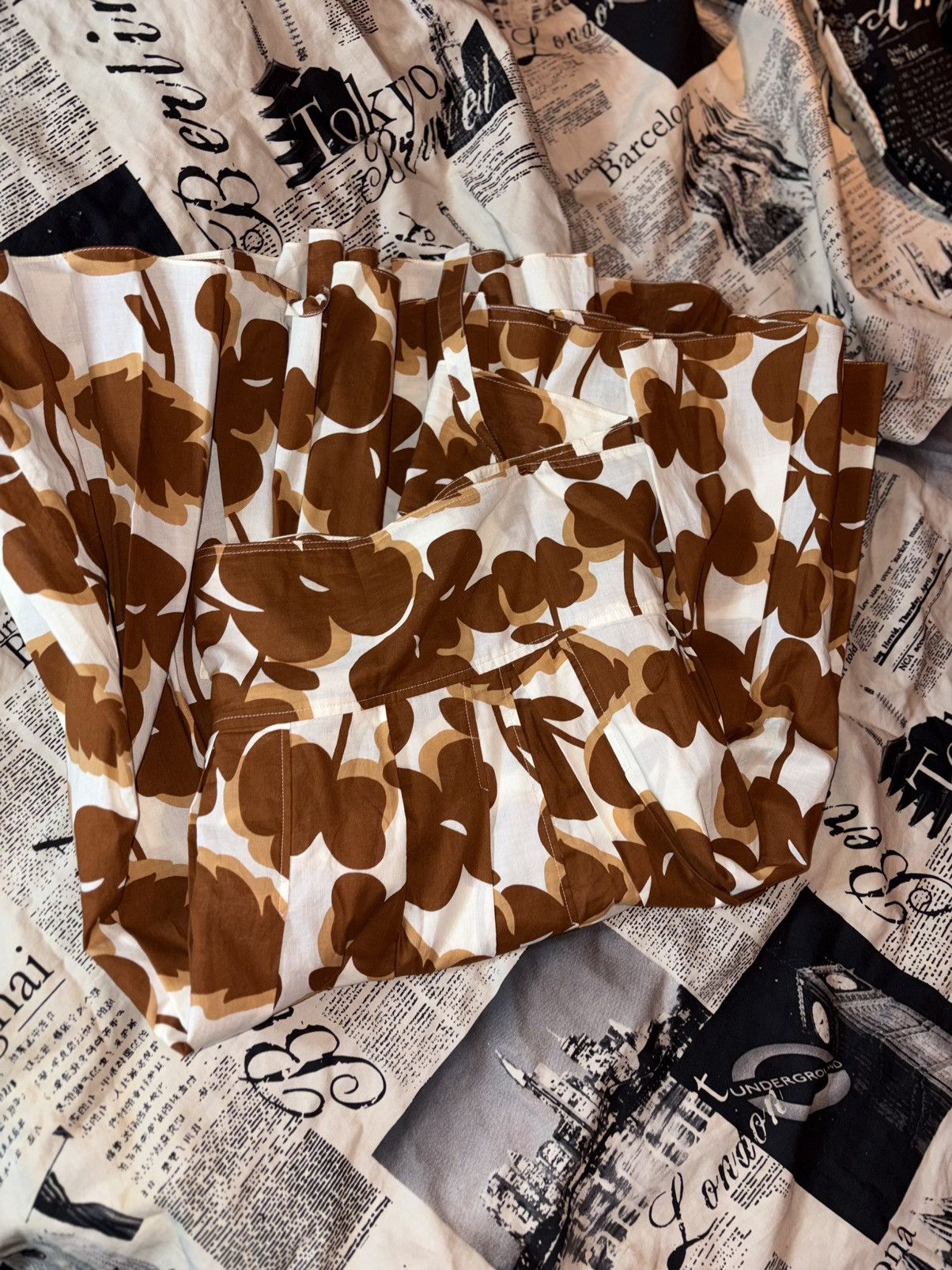 Other Marni pleated floral Skir Size 30" / US 8 / IT 44 - 3 Thumbnail