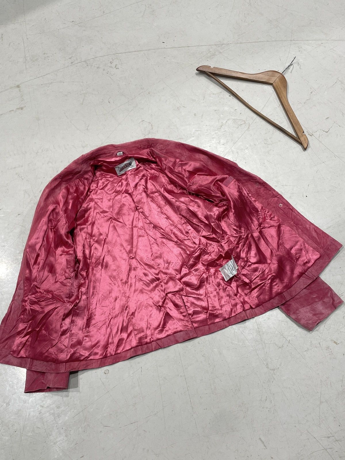 Danier × Vintage Pink Fitted Suede Guillaume Jacket Size M / US 6-8 / IT 42-44 - 6 Thumbnail