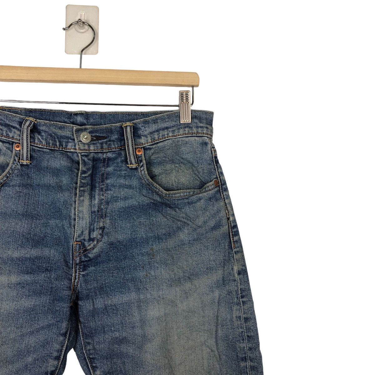 Levi's 🔥90’s Vintage Levi’s Distressed Denim Jeans Size US 32 / EU 48 - 5 Thumbnail