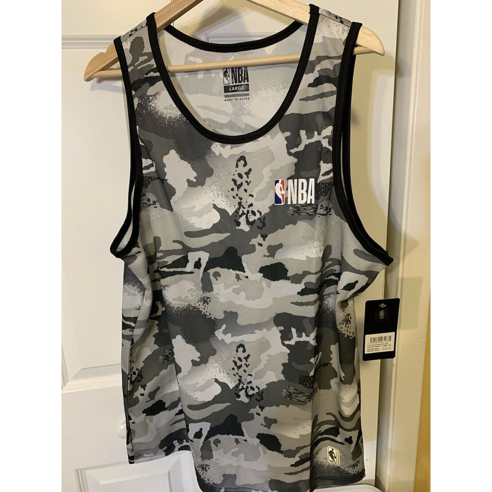 NBA NBA Camouflage Muscle T Shirt Men’s Sz M NWT Rare Size US M / EU 48-50 / 2 - 5 Thumbnail