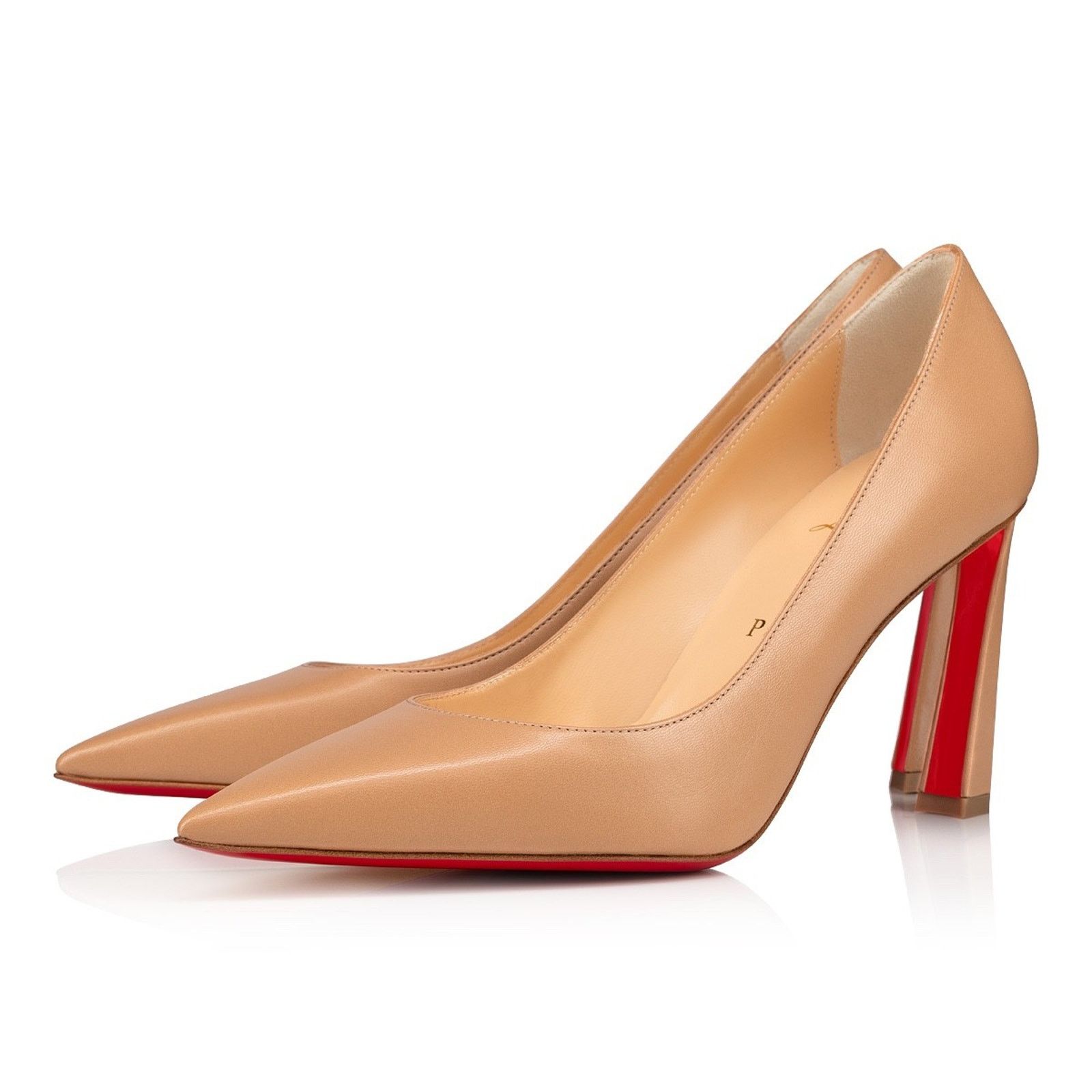 Christian Louboutin Christian Louboutin Condora 85 Nude Blush Kid Pump 42 Size US 12 / IT 42 - 1 Thumbnail