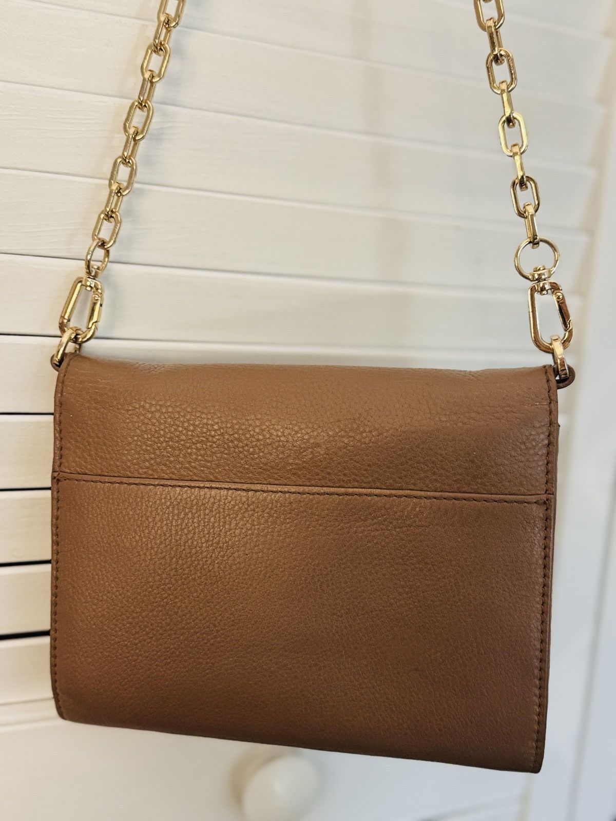 Tory Burch Tory Burch Britten Chain leather Crossbody Bag. Size ONE SIZE - 4 Thumbnail