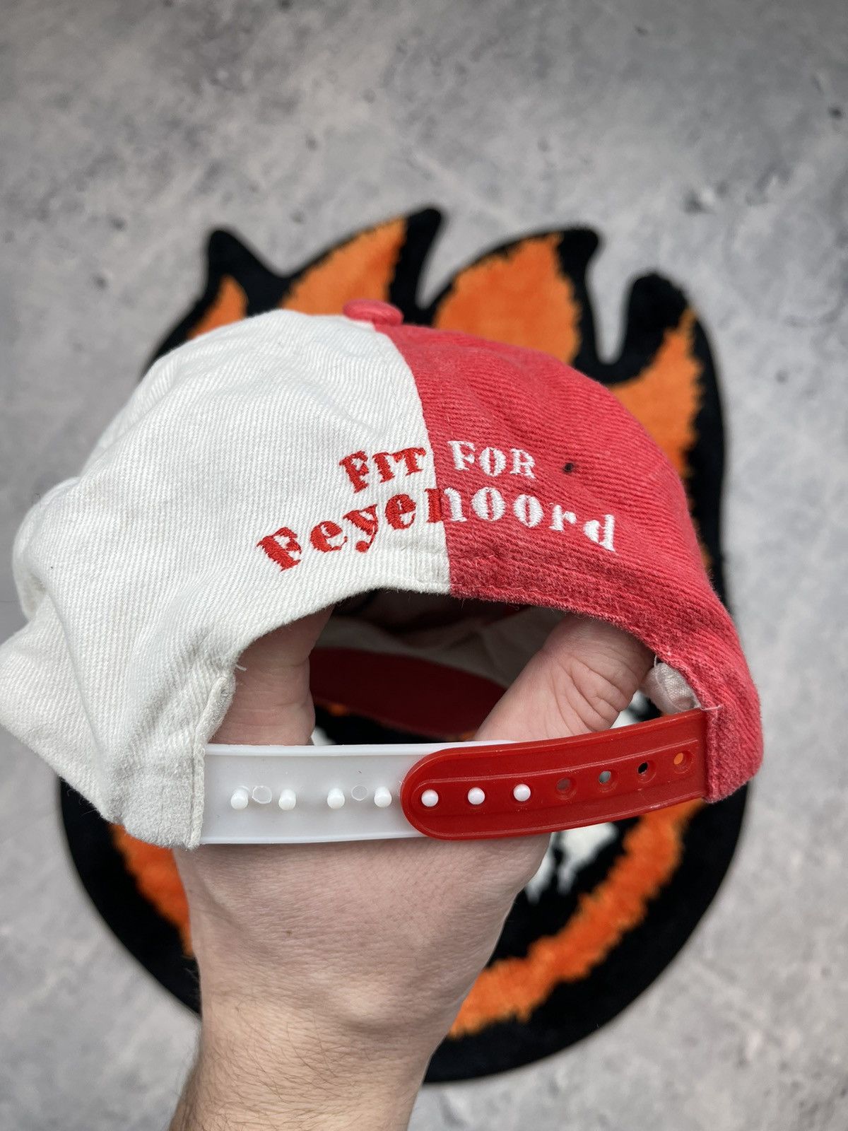Vintage Vintage cap Feyenoord Rotterdam football soccer hat Size ONE SIZE - 3 Thumbnail